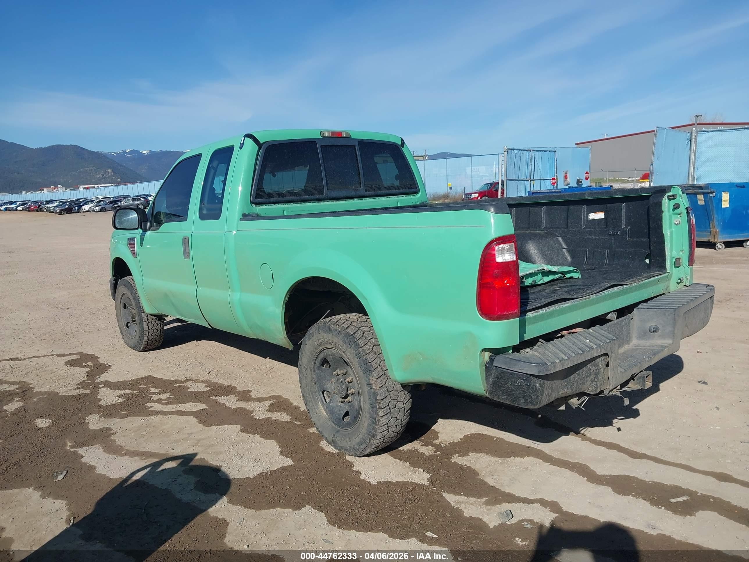 2009 Ford F-250 Fx4/lariat/xl/xlt Green vin: 1FTSX21R79EA89482