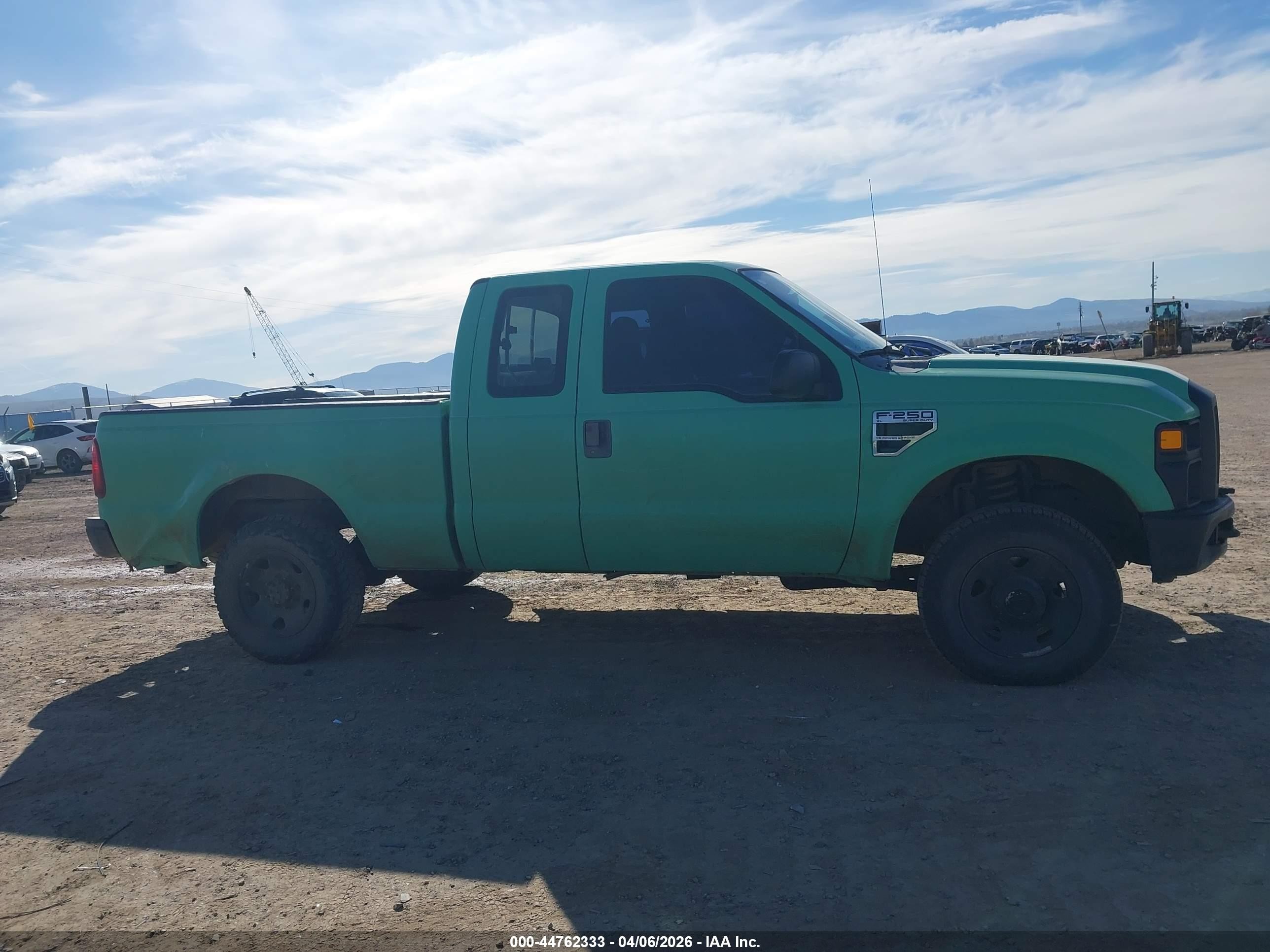 2009 Ford F-250 Fx4/lariat/xl/xlt Green vin: 1FTSX21R79EA89482