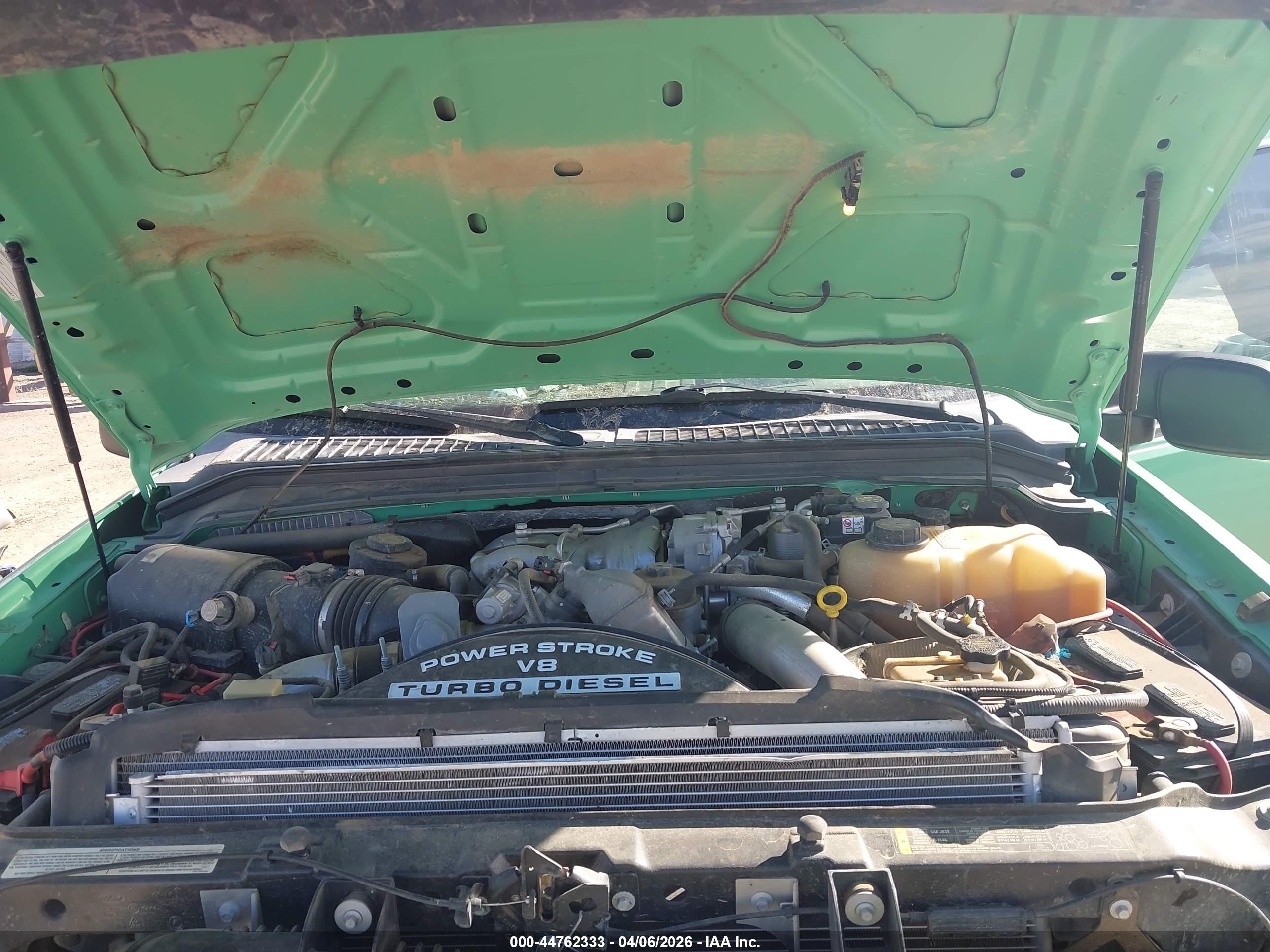 2009 Ford F-250 Fx4/lariat/xl/xlt Green vin: 1FTSX21R79EA89482