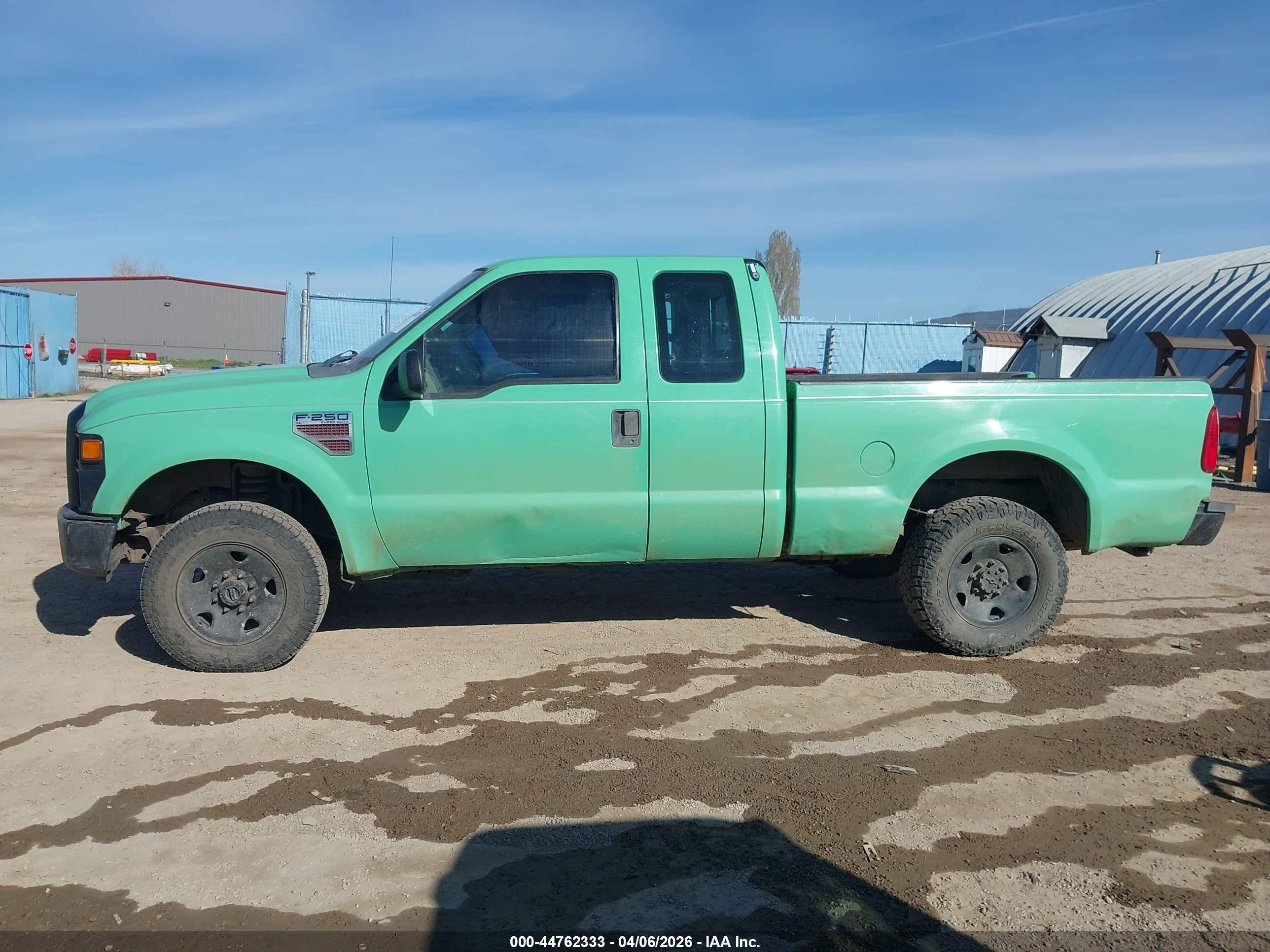 2009 Ford F-250 Fx4/lariat/xl/xlt Green vin: 1FTSX21R79EA89482