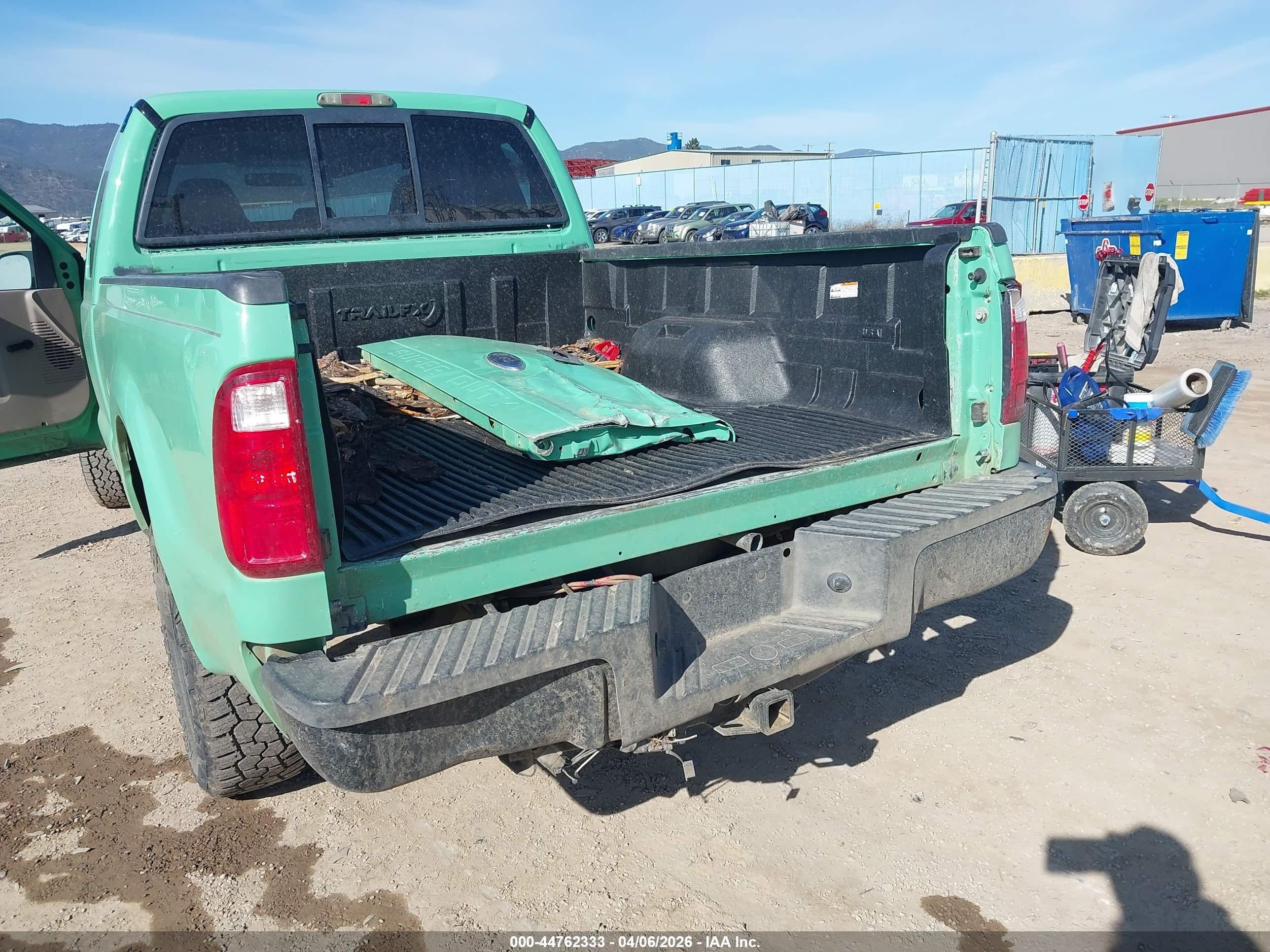2009 Ford F-250 Fx4/lariat/xl/xlt Green vin: 1FTSX21R79EA89482