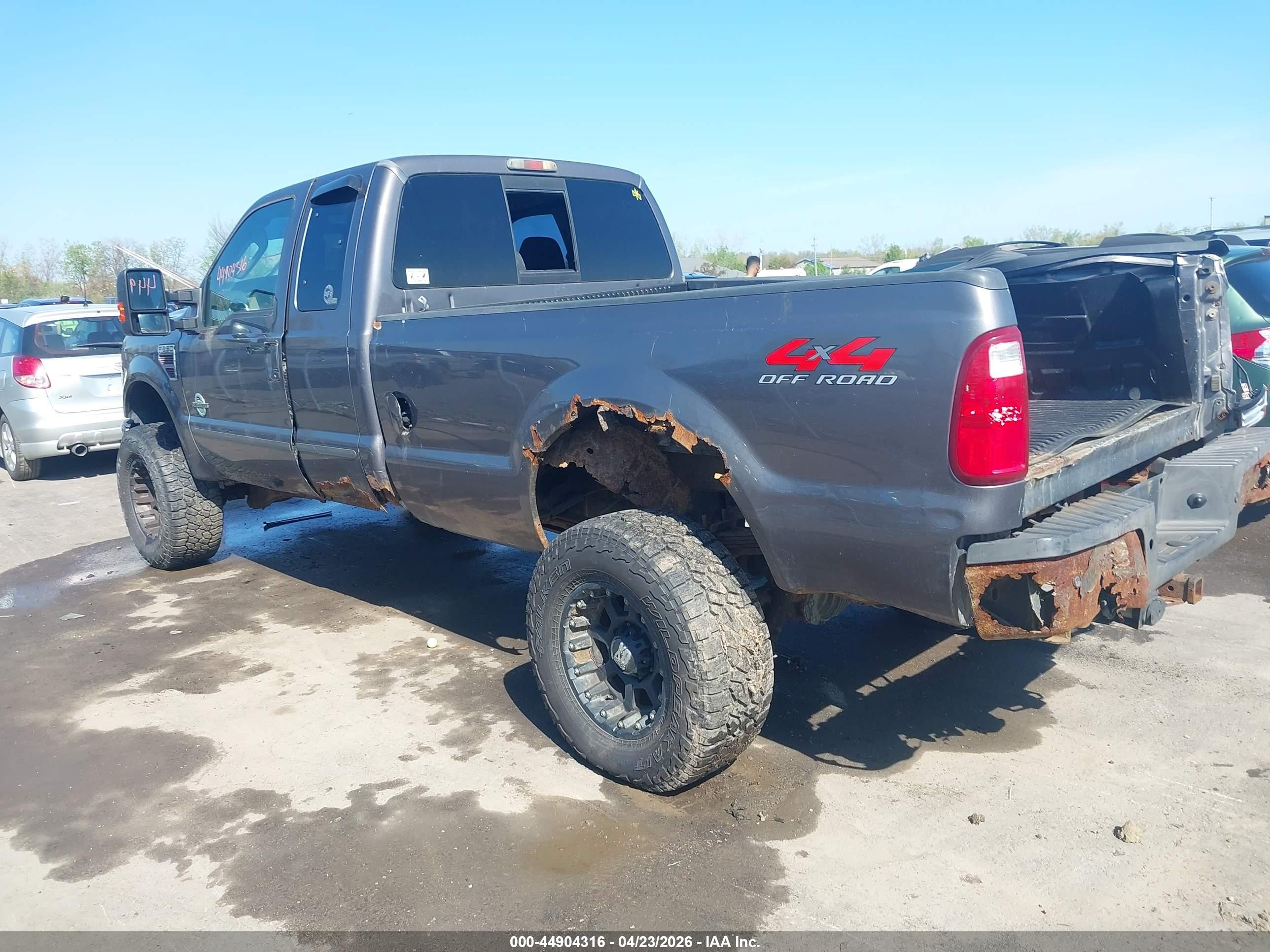 2008 Ford F-250 Fx4/lariat/xl/xlt Серый vin: 1FTSX21R88EA89005