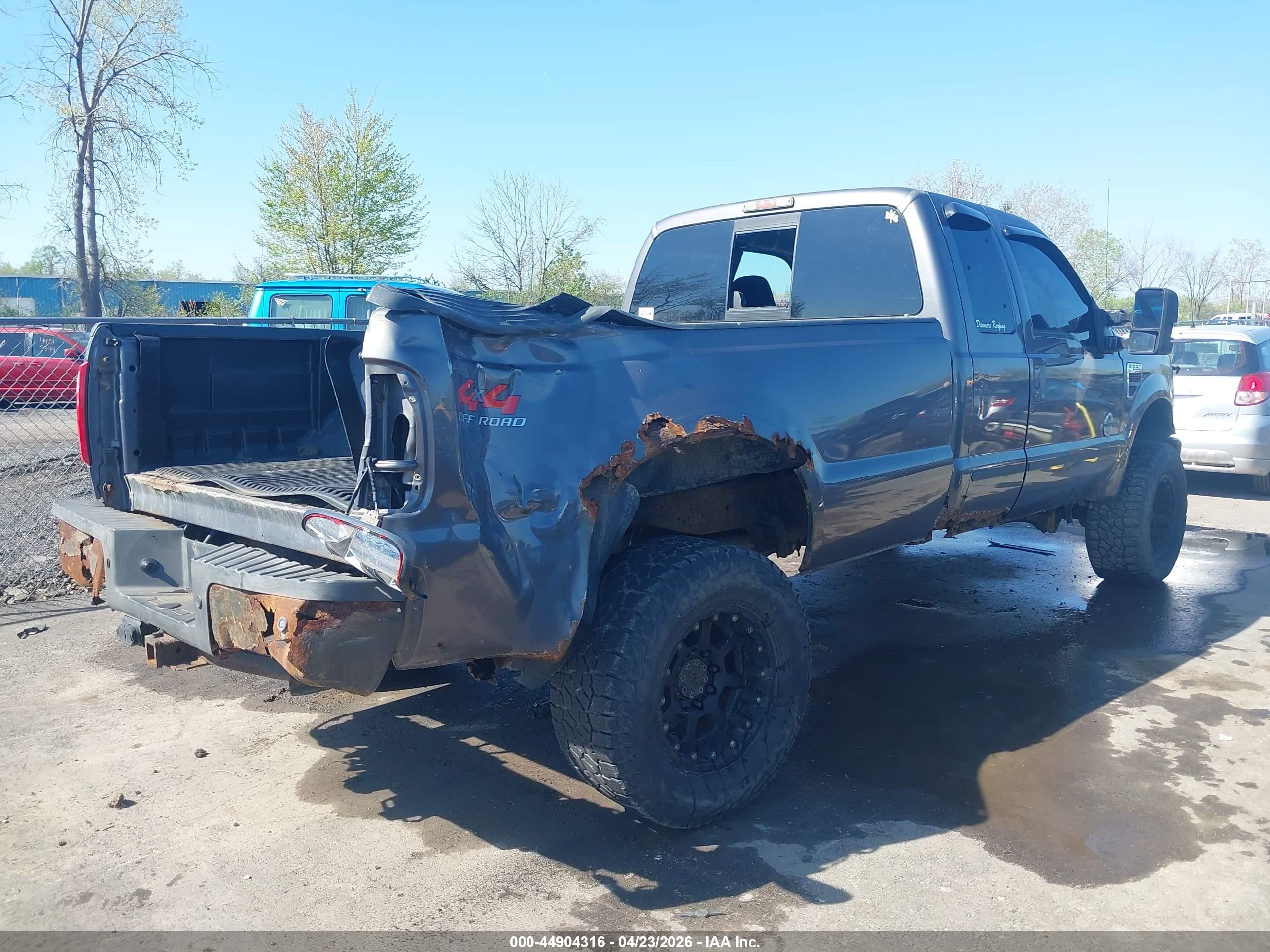 2008 Ford F-250 Fx4/lariat/xl/xlt Серый vin: 1FTSX21R88EA89005