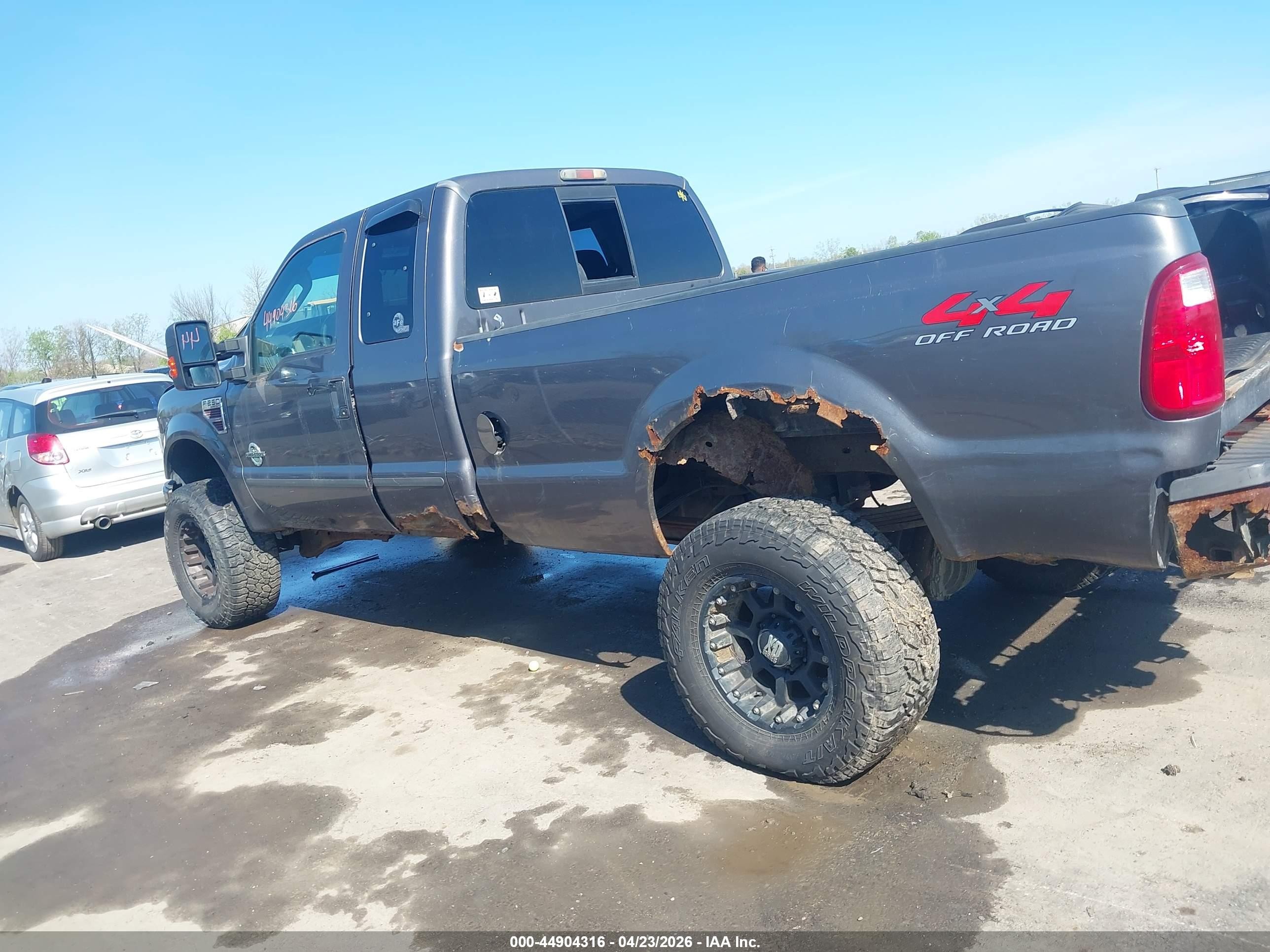 2008 Ford F-250 Fx4/lariat/xl/xlt Серый vin: 1FTSX21R88EA89005
