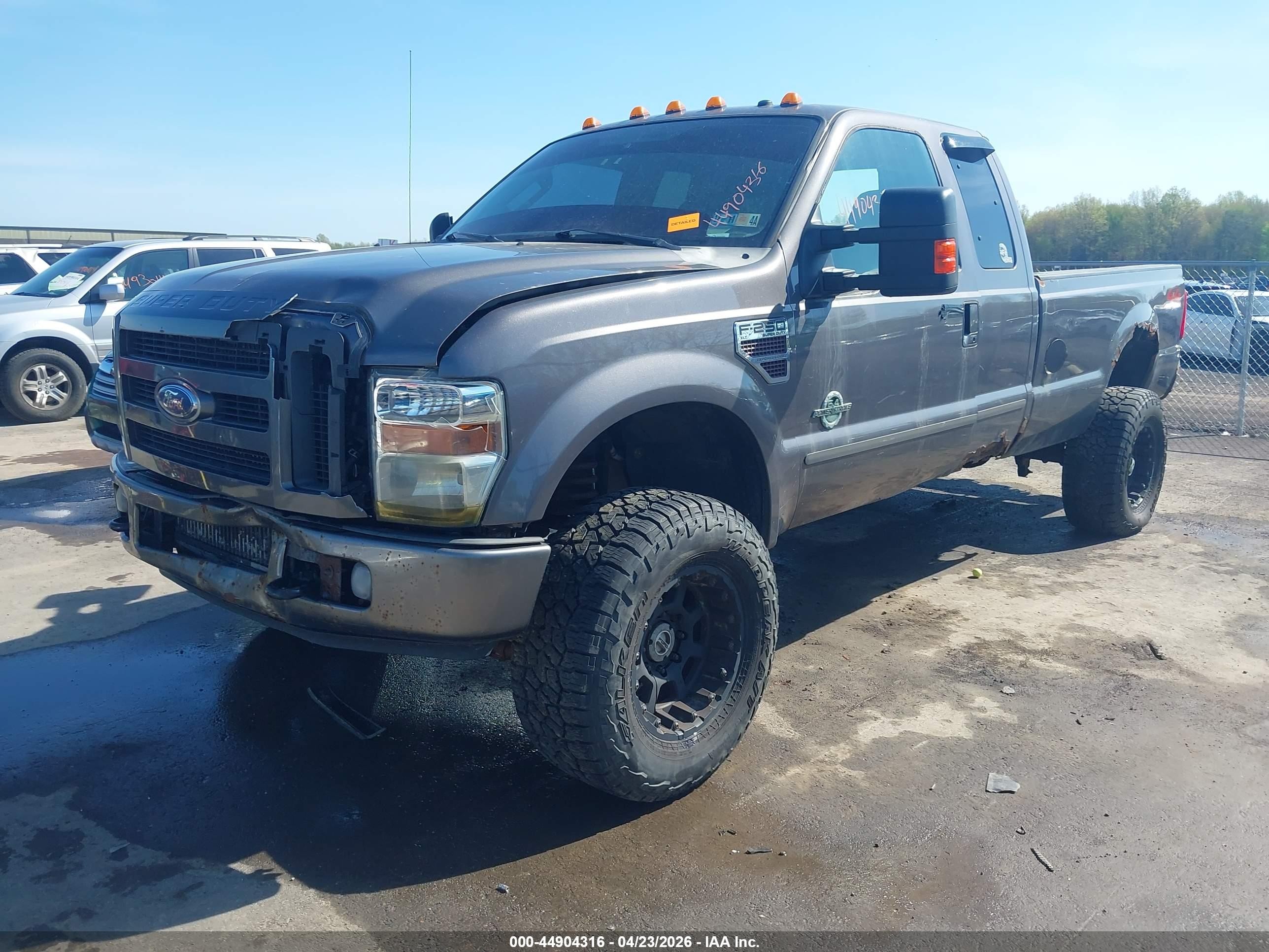 2008 Ford F-250 Fx4/lariat/xl/xlt Серый vin: 1FTSX21R88EA89005