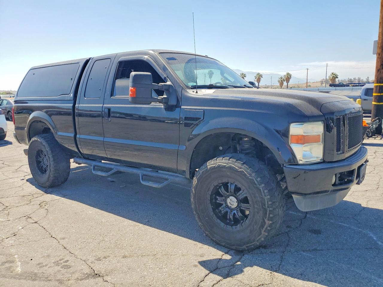 2009 Ford F250 Black vin: 1FTSX21R89EA31476