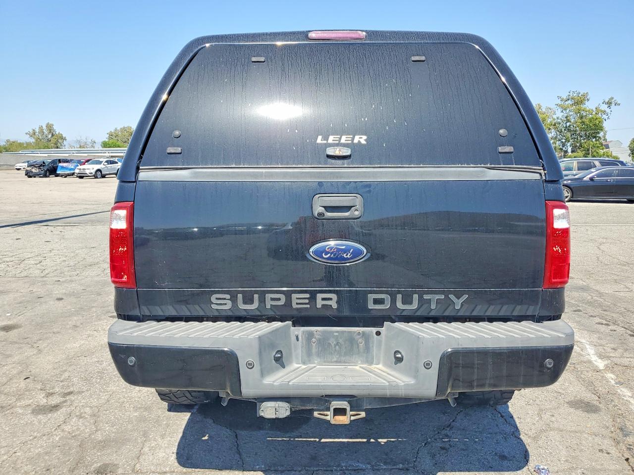 2009 Ford F250 Black vin: 1FTSX21R89EA31476