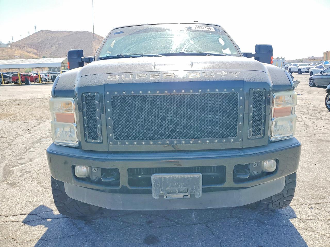 2009 Ford F250 Black vin: 1FTSX21R89EA31476
