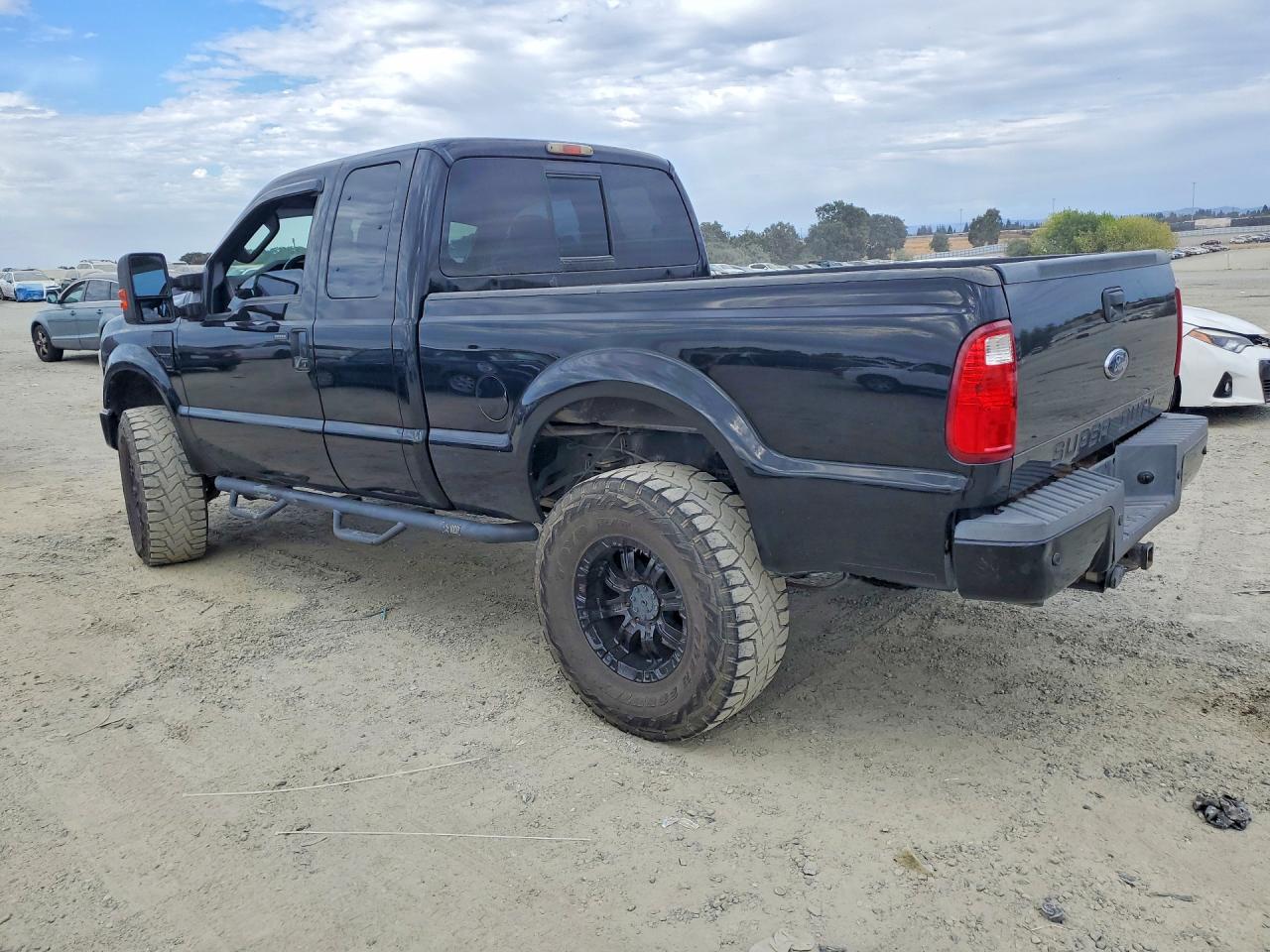 2009 Ford F250 Super Duty Black vin: 1FTSX21R89EA31476