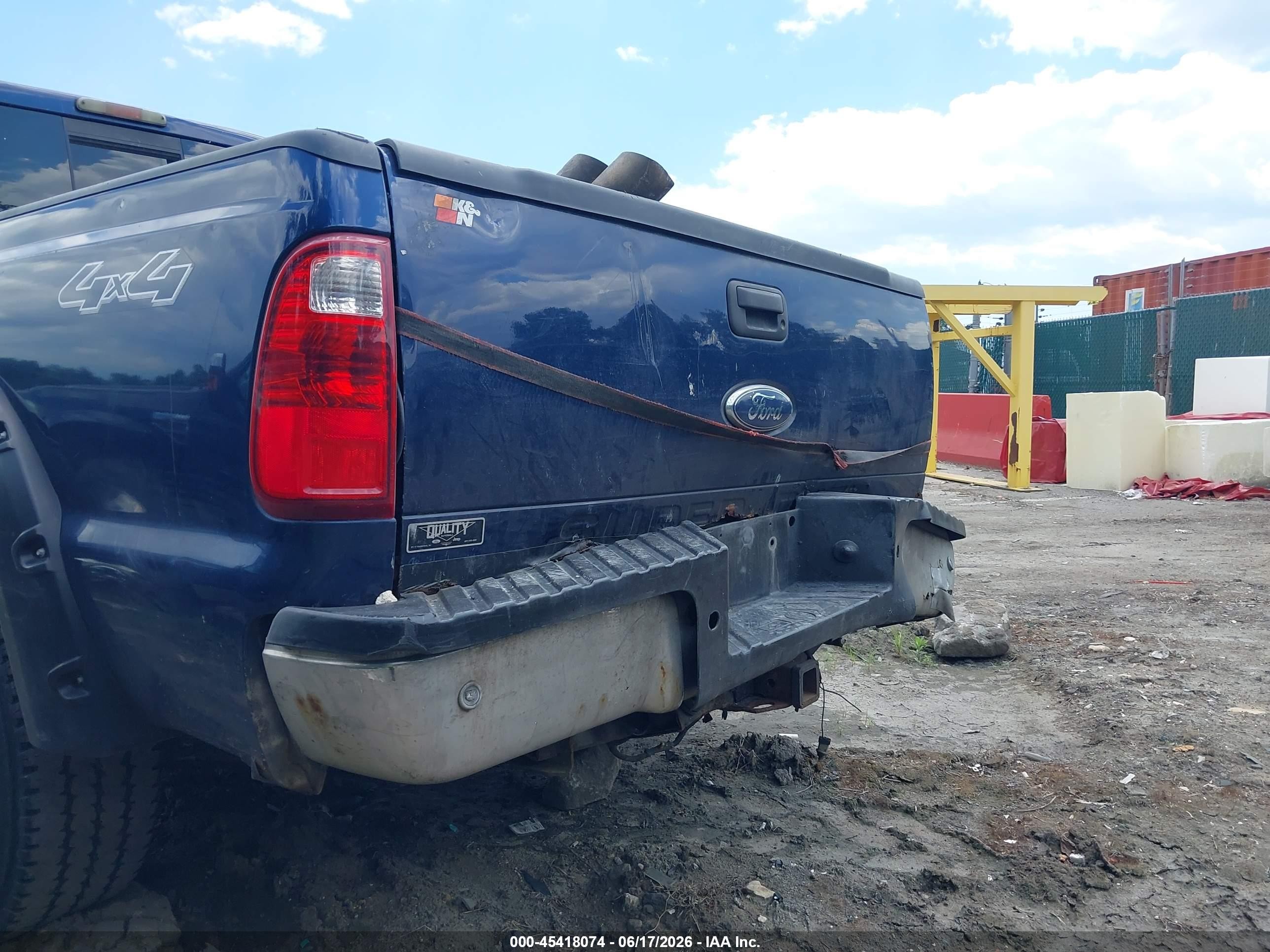 2009 Ford Super Duty F-250 Srw Fx4/lariat/xl/xlt Blue vin: 1FTSX21R99EB08324