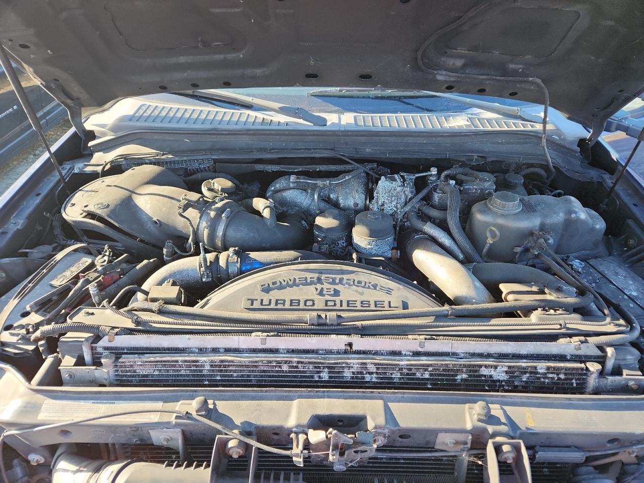 2008 Ford F250 Super Duty Blue vin: 1FTSX21RX8EB22022