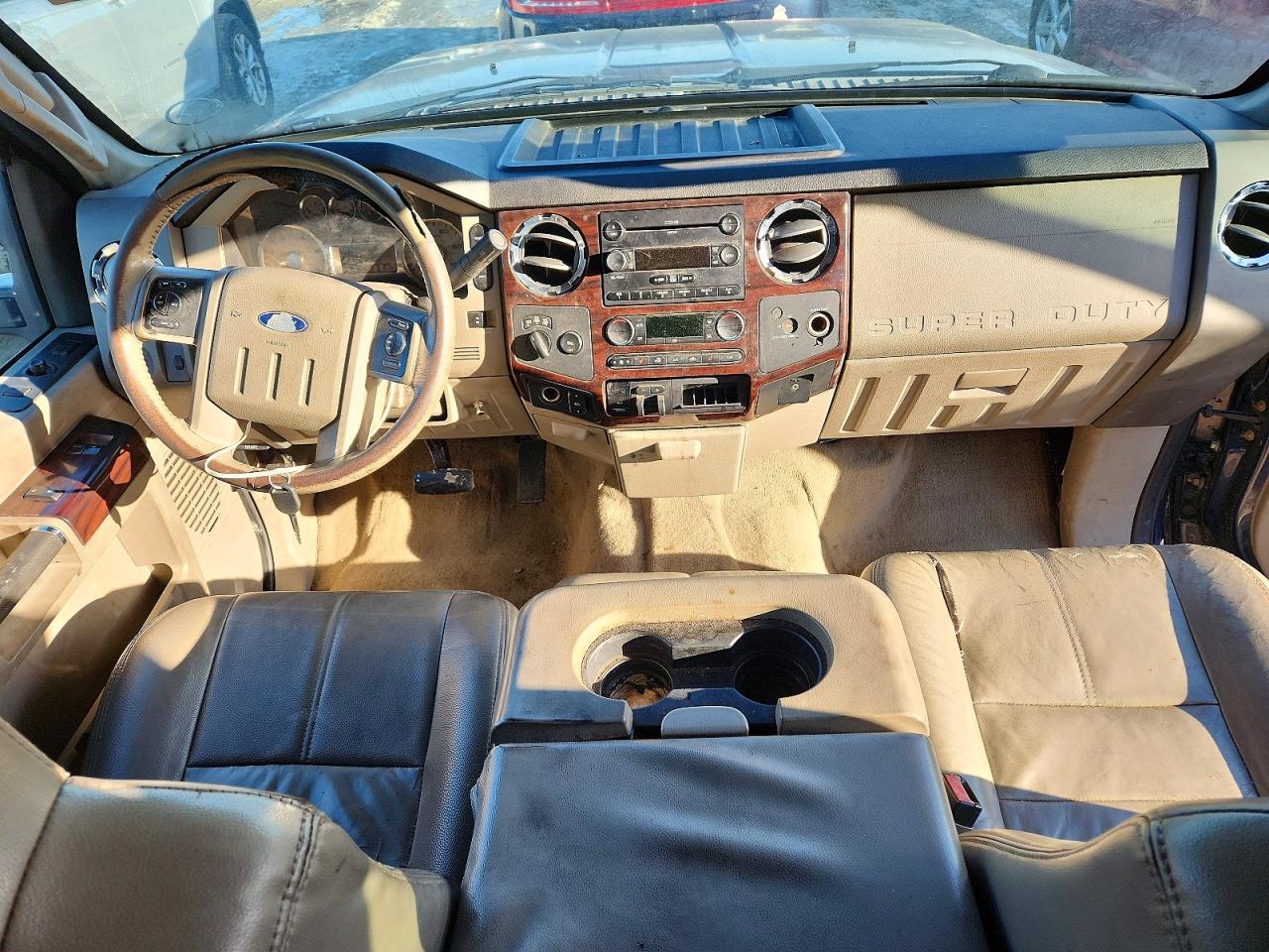 2008 Ford F250 Super Duty Blue vin: 1FTSX21RX8EB22022