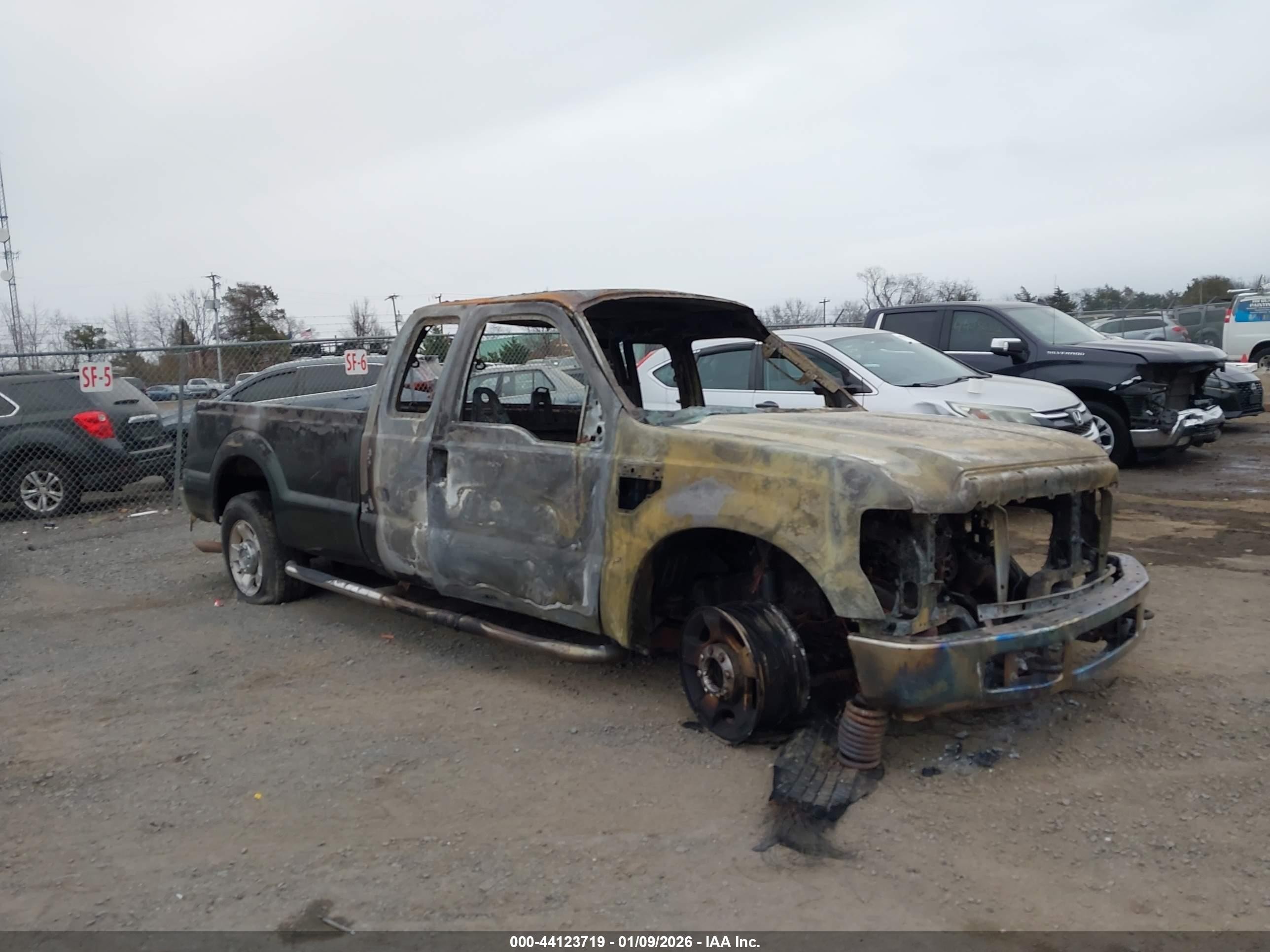 2009 Ford F-250 Fx4/lariat/xl/xlt Gray vin: 1FTSX21Y39EA03544
