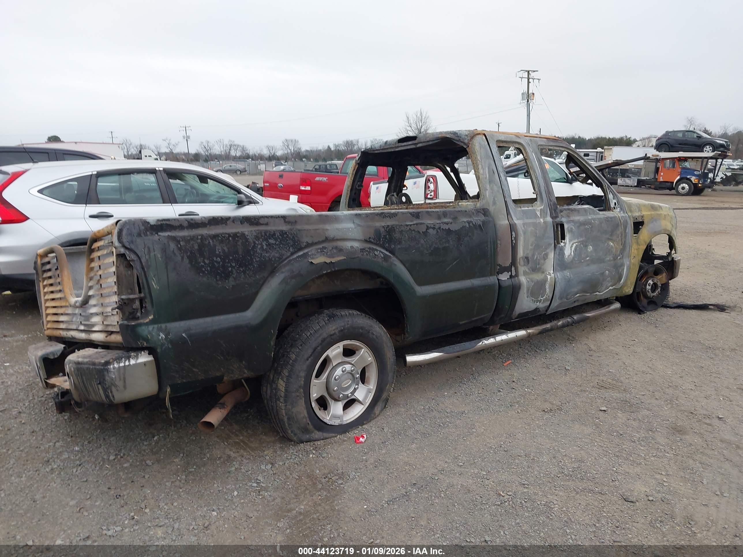 2009 Ford F-250 Fx4/lariat/xl/xlt Gray vin: 1FTSX21Y39EA03544