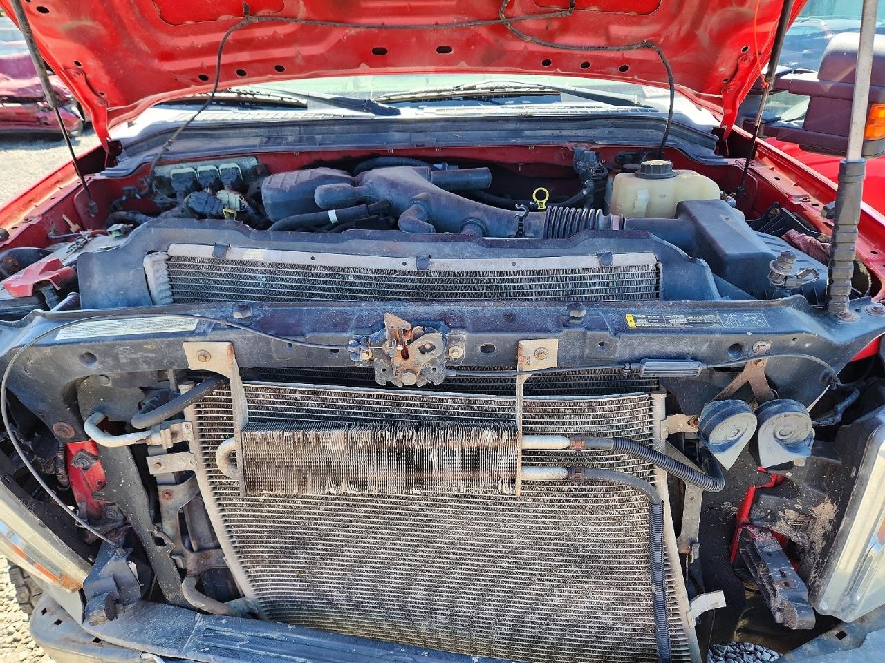 2009 Ford F250 Super Duty Красный vin: 1FTSX21Y49EA79208