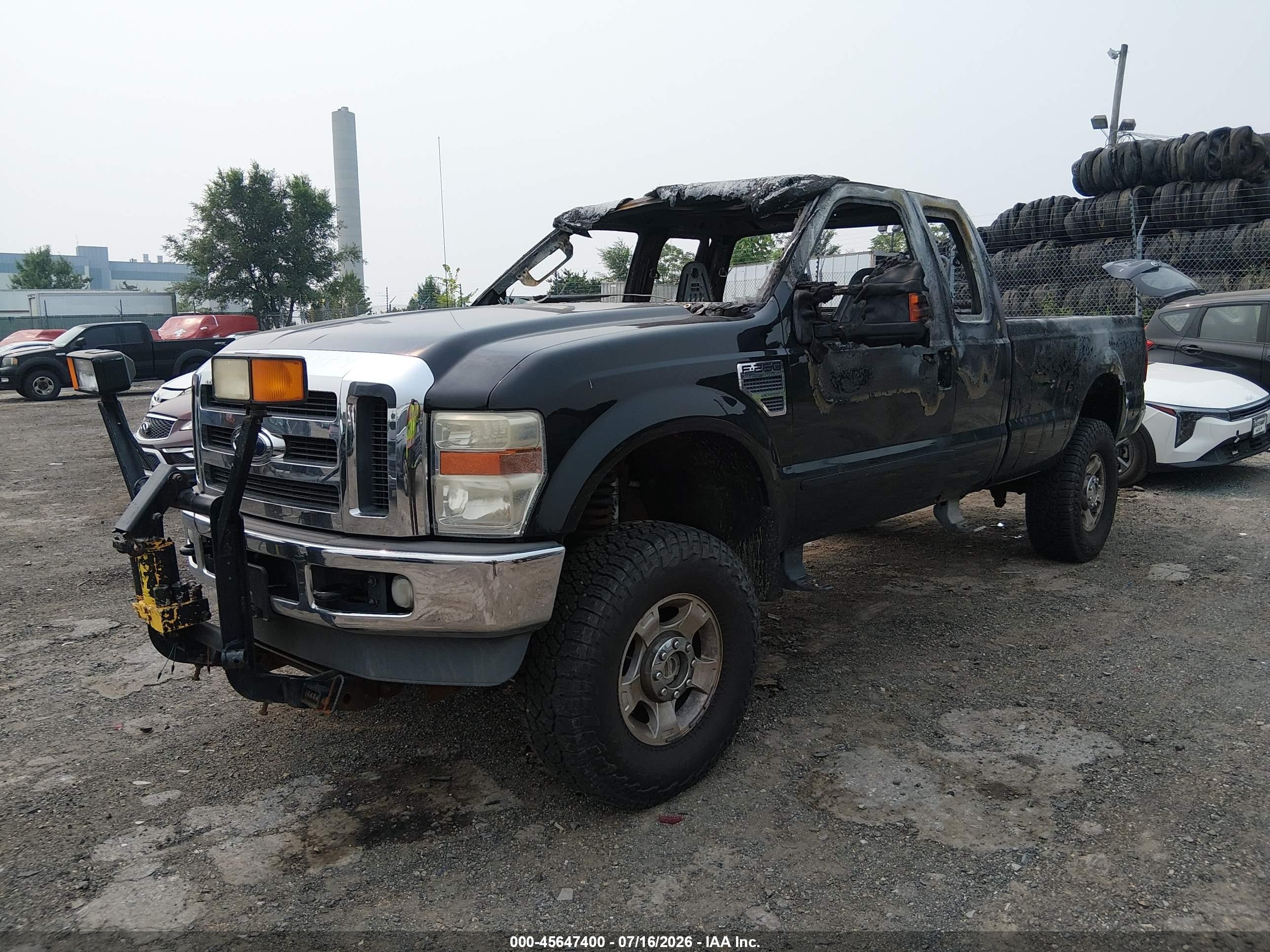 2009 Ford Super Duty F-250 Srw Xlt Black vin: 1FTSX21Y89EA82189