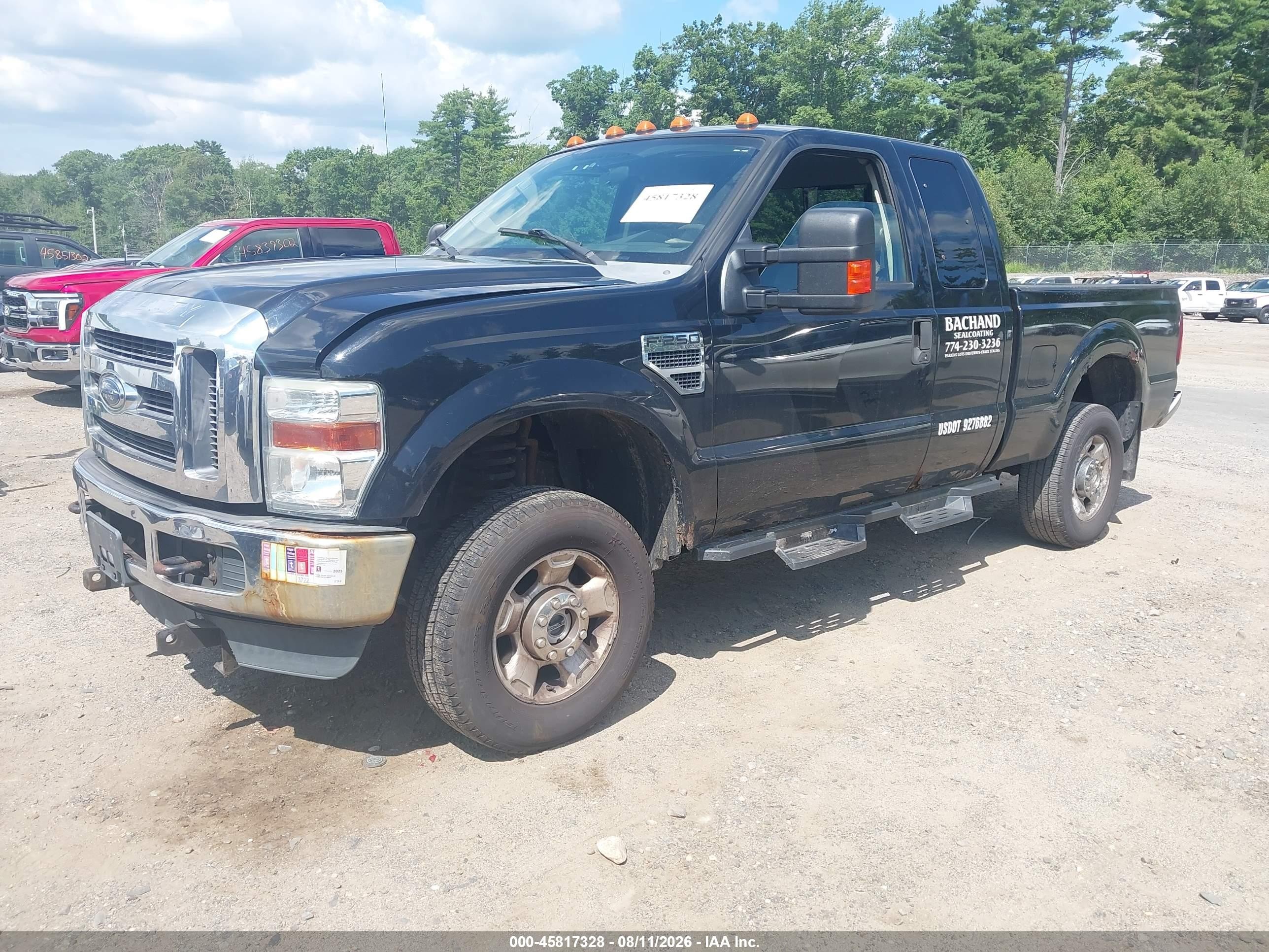 2010 Ford Super Duty F-250 Srw Lariat/xl/xlt Black vin: 1FTSX2B52AEB34649