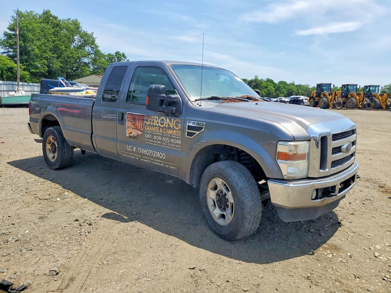 2010 Ford F250 Super Duty Gray vin: 1FTSX2B54AEA27151