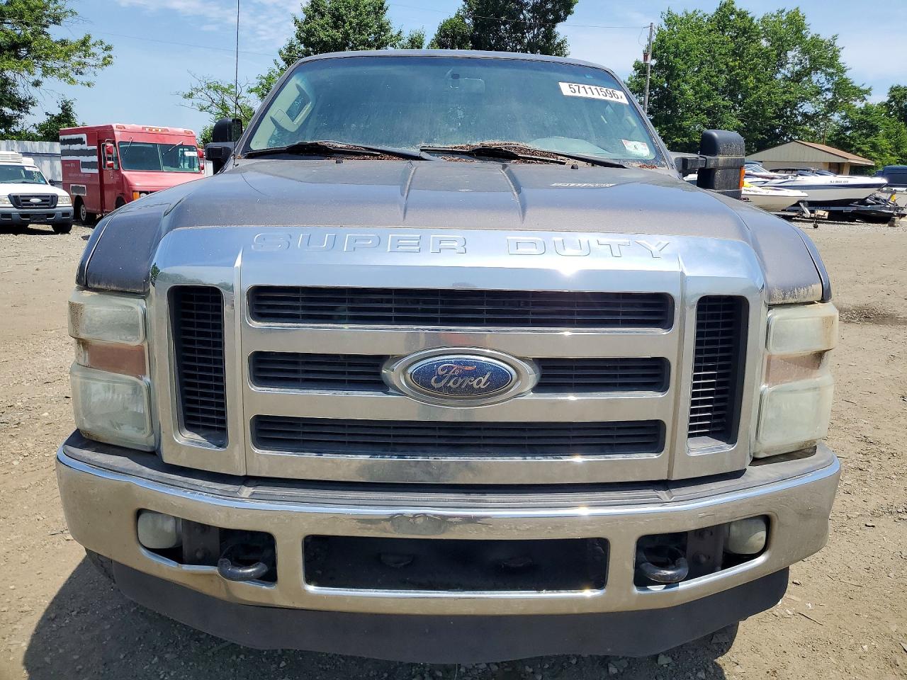 2010 Ford F250 Super Duty Gray vin: 1FTSX2B54AEA27151