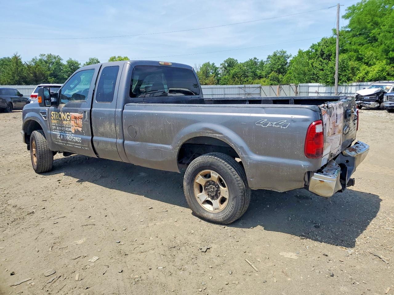 2010 Ford F250 Super Duty Gray vin: 1FTSX2B54AEA27151