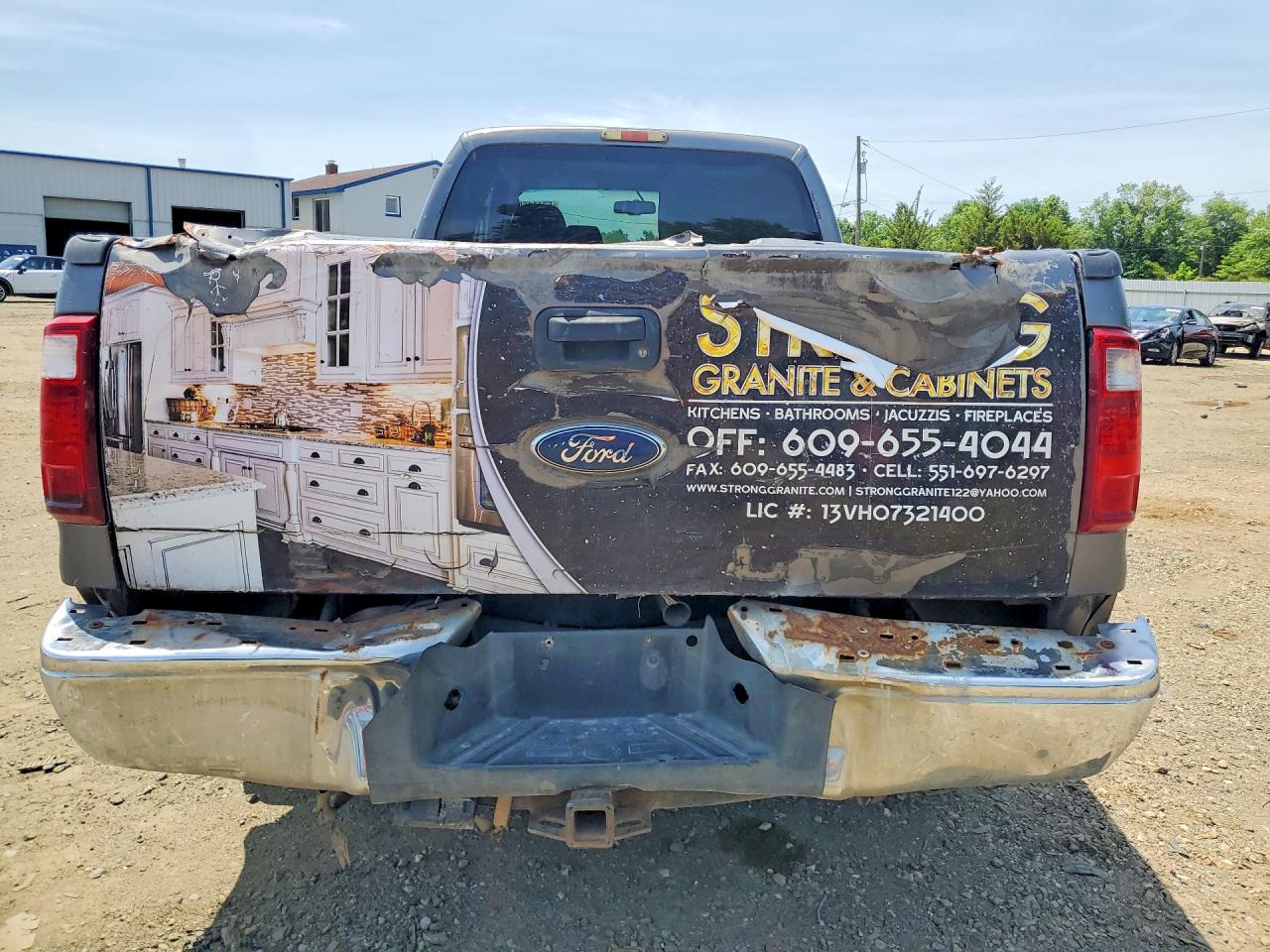 2010 Ford F250 Super Duty Gray vin: 1FTSX2B54AEA27151