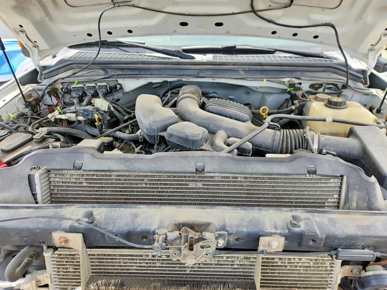 2010 Ford F250 Super Duty White vin: 1FTSX2B54AEA30194
