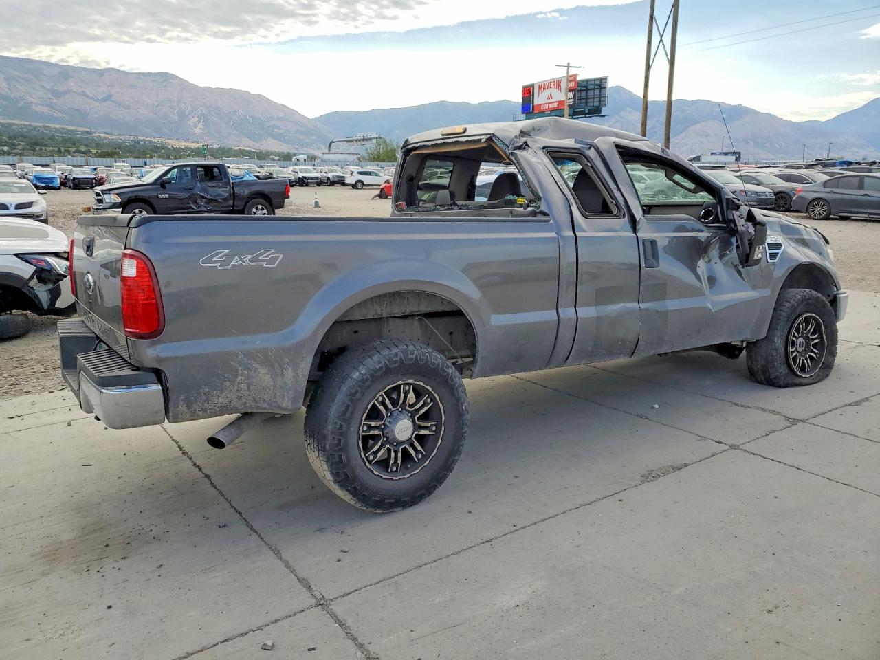 2010 Ford F250 Super Duty Серый vin: 1FTSX2B56AEA18869
