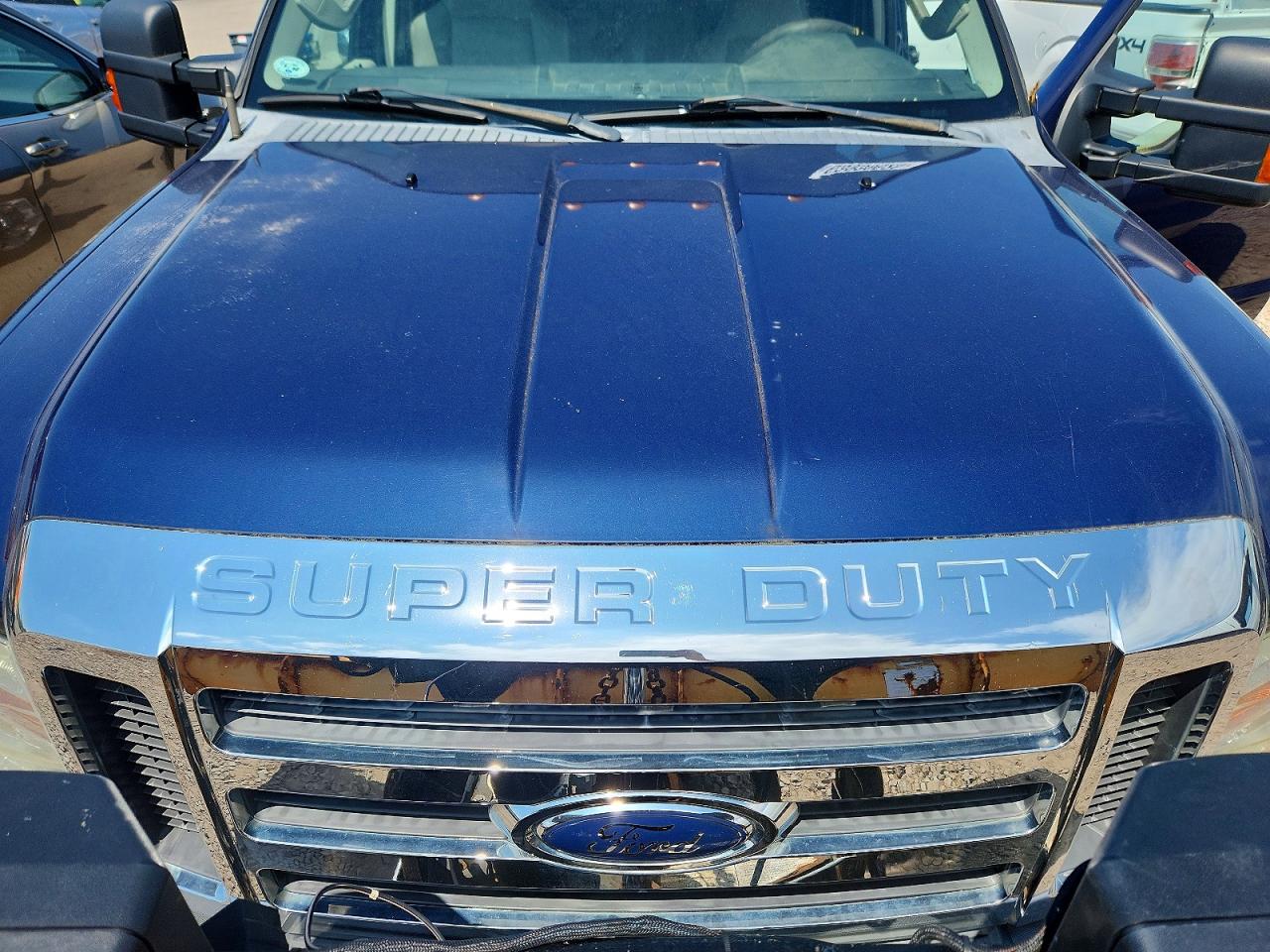 2010 Ford F250 Super Duty Синий vin: 1FTSX2B56AEB20396