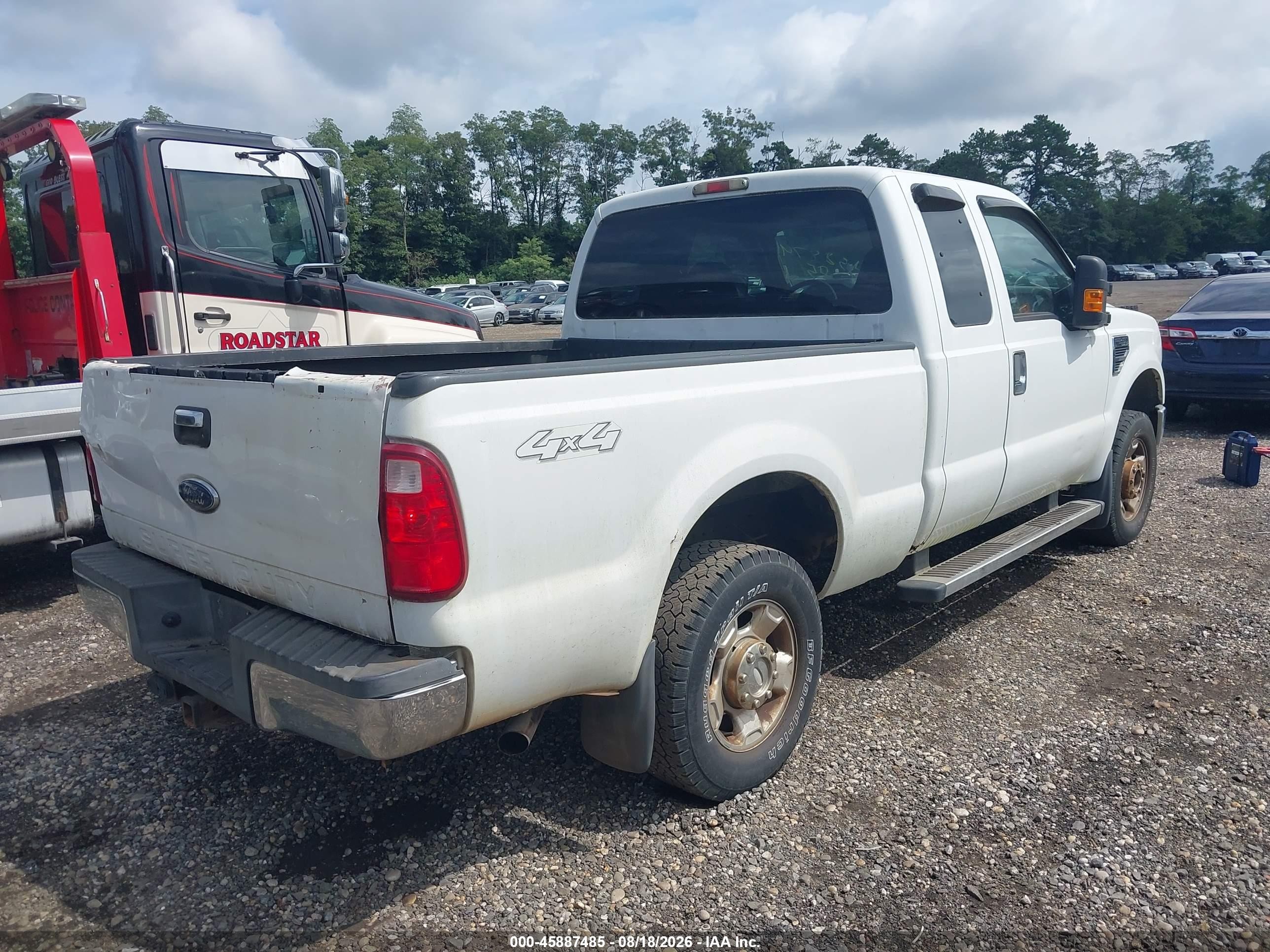 2010 Ford Super Duty F-250 Srw Lariat/xl/xlt White vin: 1FTSX2B58AEB40441