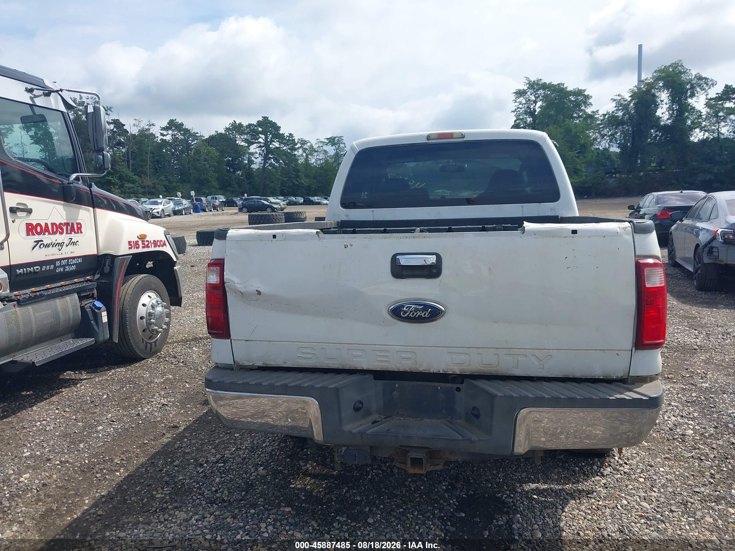 2010 Ford Super Duty F-250 Srw Lariat/xl/xlt White vin: 1FTSX2B58AEB40441