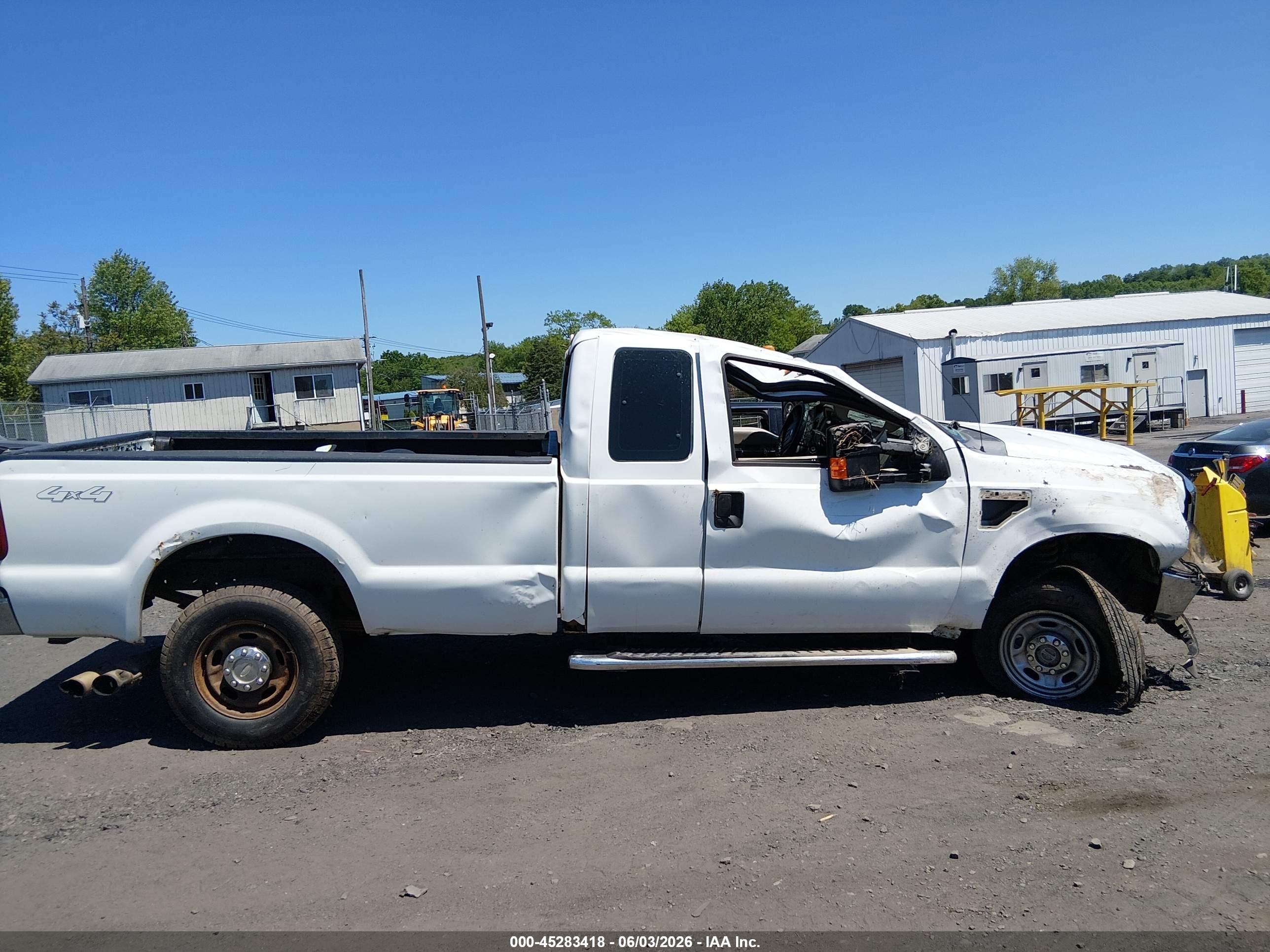 2010 Ford F-250 Lariat/xl/xlt White vin: 1FTSX2BR4AEB15135