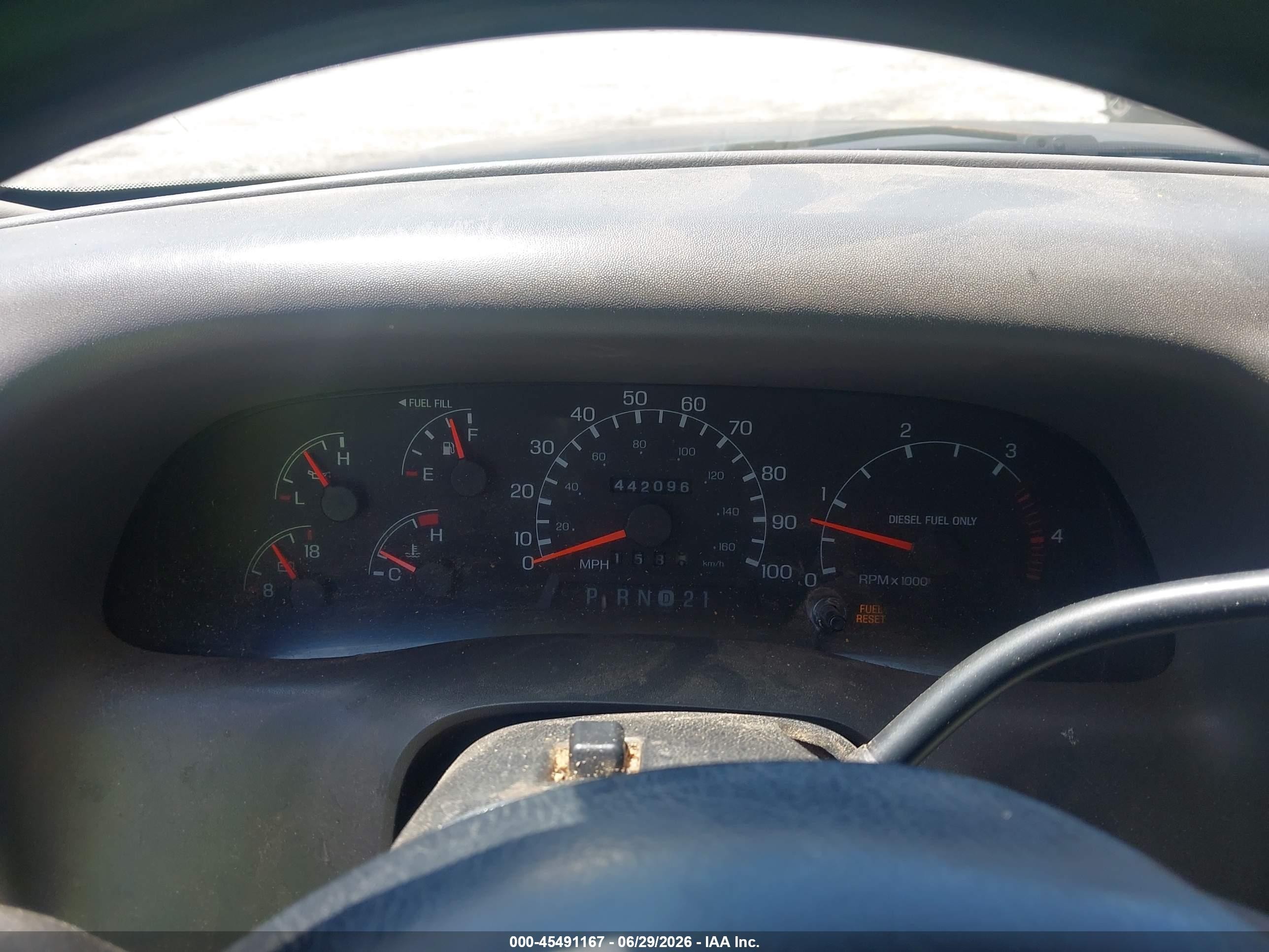 1999 Ford F-350 Lariat/xl/xlt Blue vin: 1FTSX30F2XEC86330