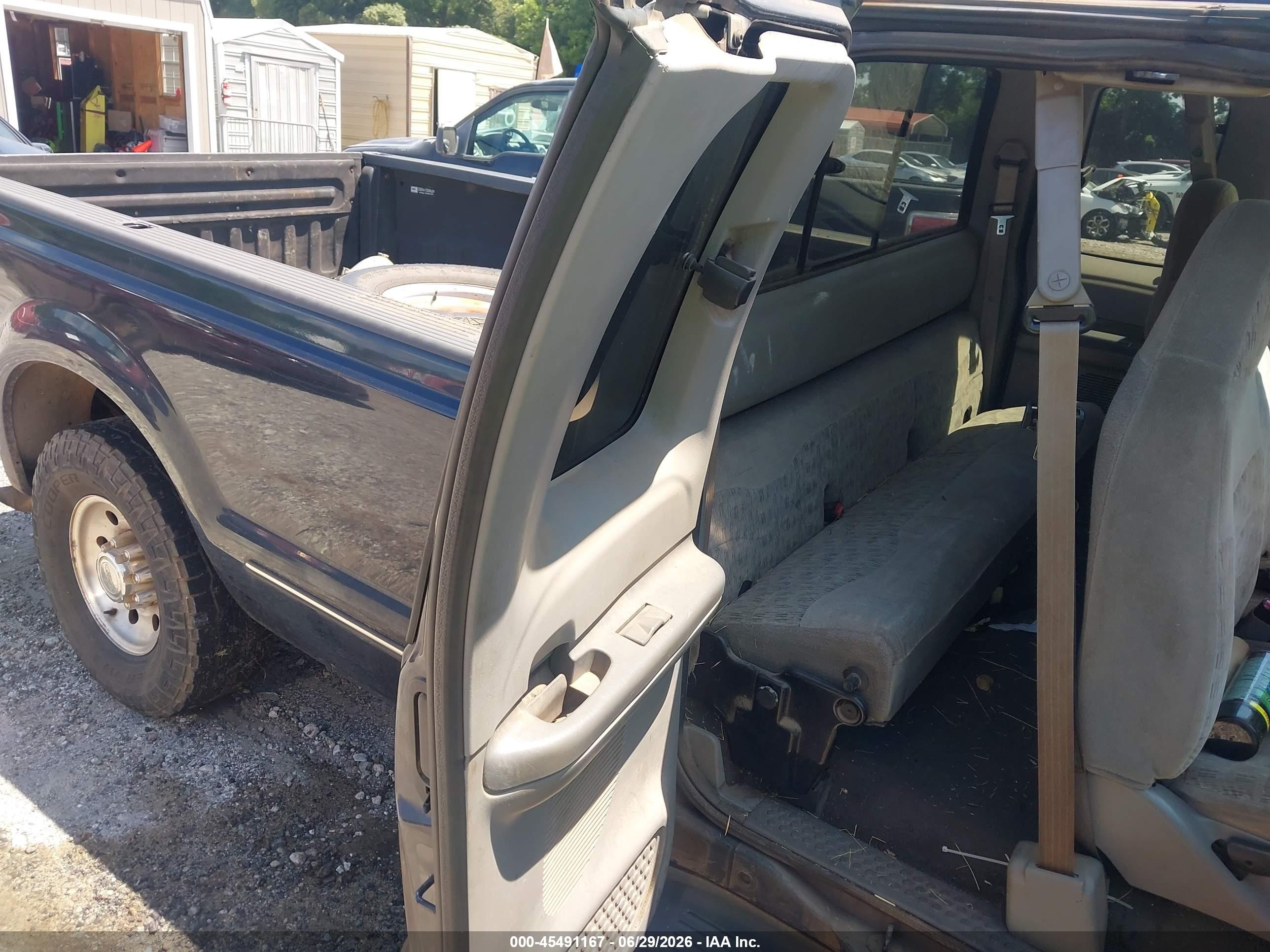 1999 Ford F-350 Lariat/xl/xlt Blue vin: 1FTSX30F2XEC86330