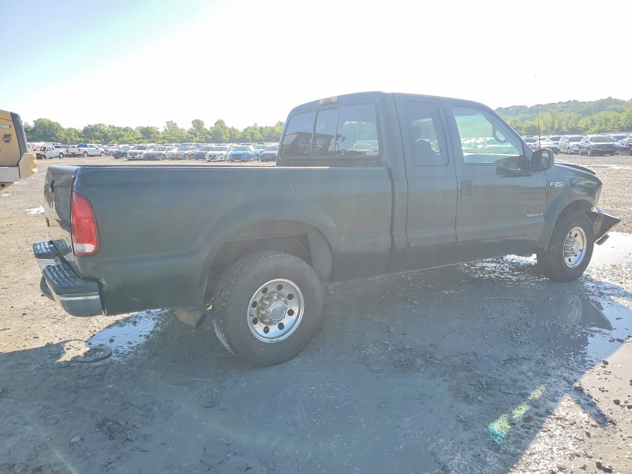 2001 Ford F350 Srw Super Duty Green vin: 1FTSX30F51EC96289