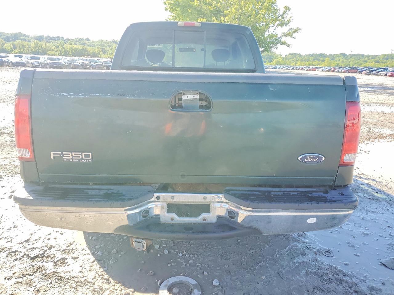 2001 Ford F350 Srw Super Duty Green vin: 1FTSX30F51EC96289