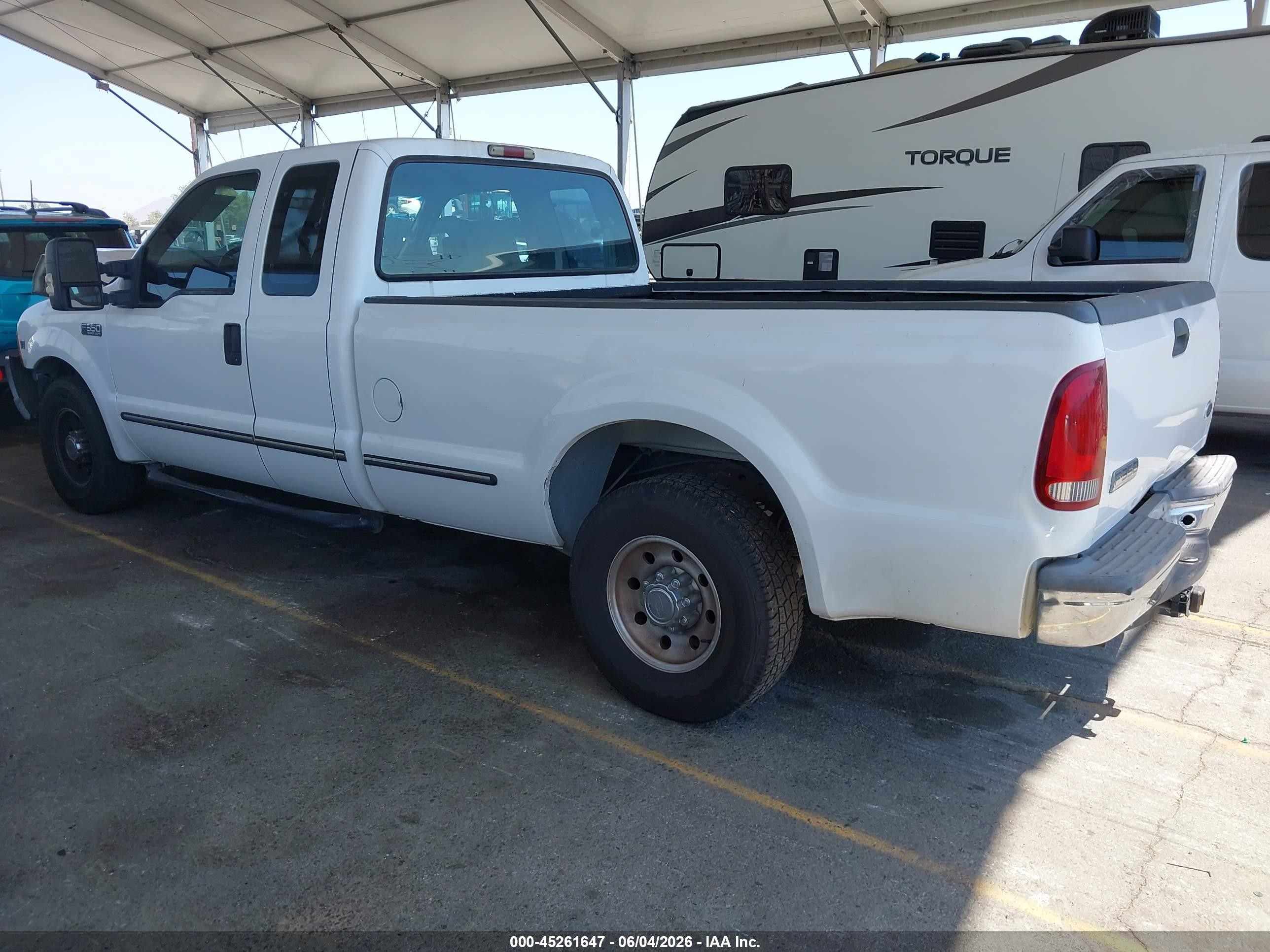 1999 Ford F-350 Lariat/xl/xlt White vin: 1FTSX30F7XEC22087