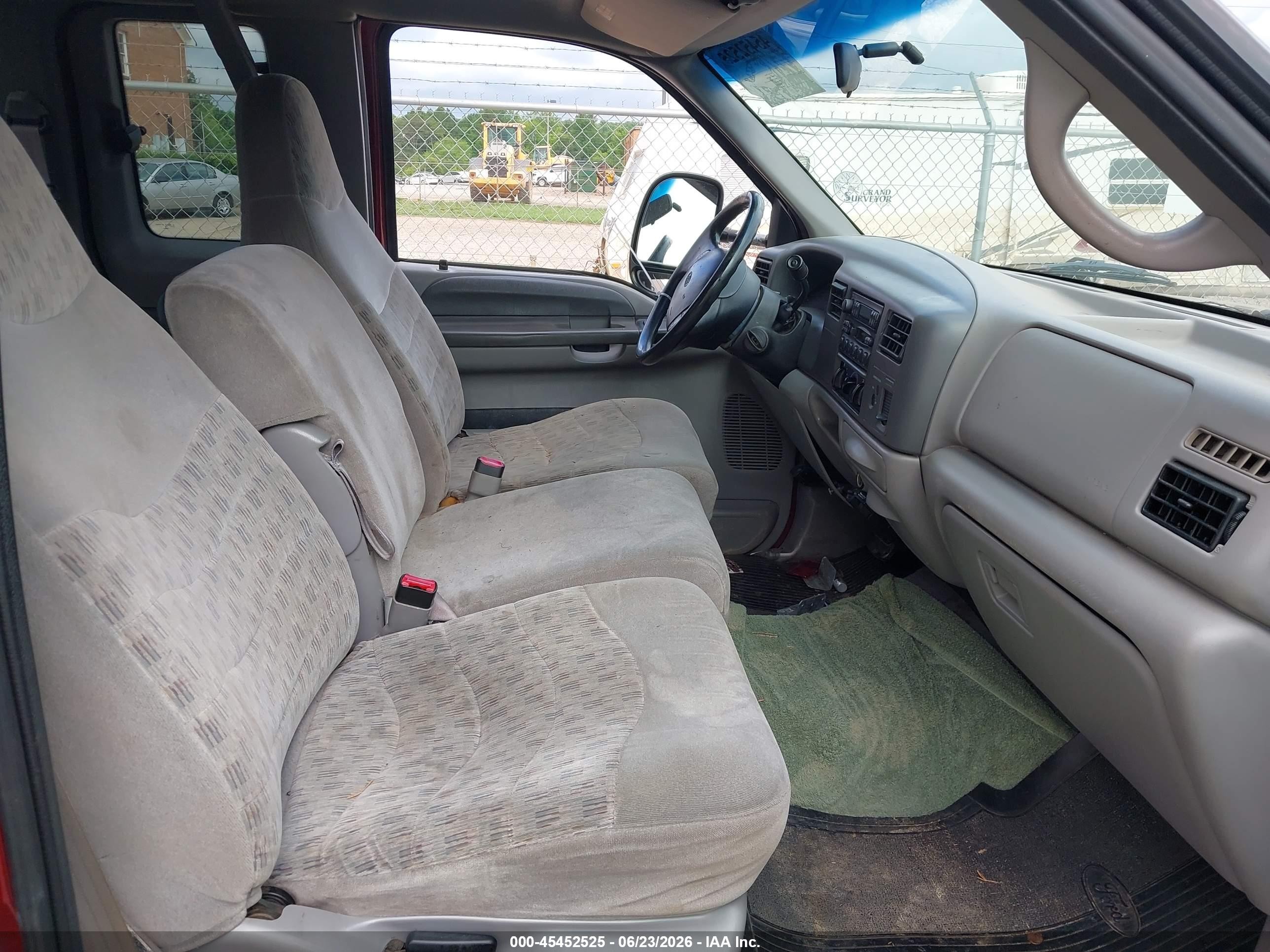 2000 Ford F-350 Lariat/xl/xlt Red vin: 1FTSX30F7YEA07262
