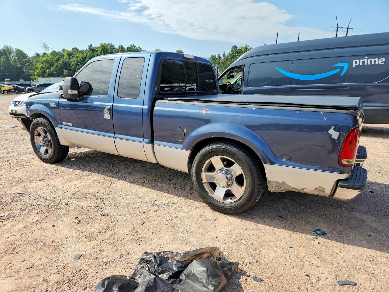 2004 Ford F350 Srw Super Duty Blue vin: 1FTSX30P74EA08303