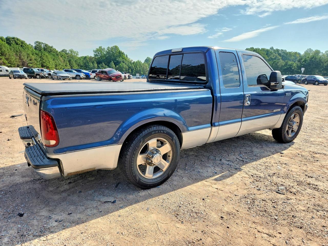 2004 Ford F350 Srw Super Duty Blue vin: 1FTSX30P74EA08303