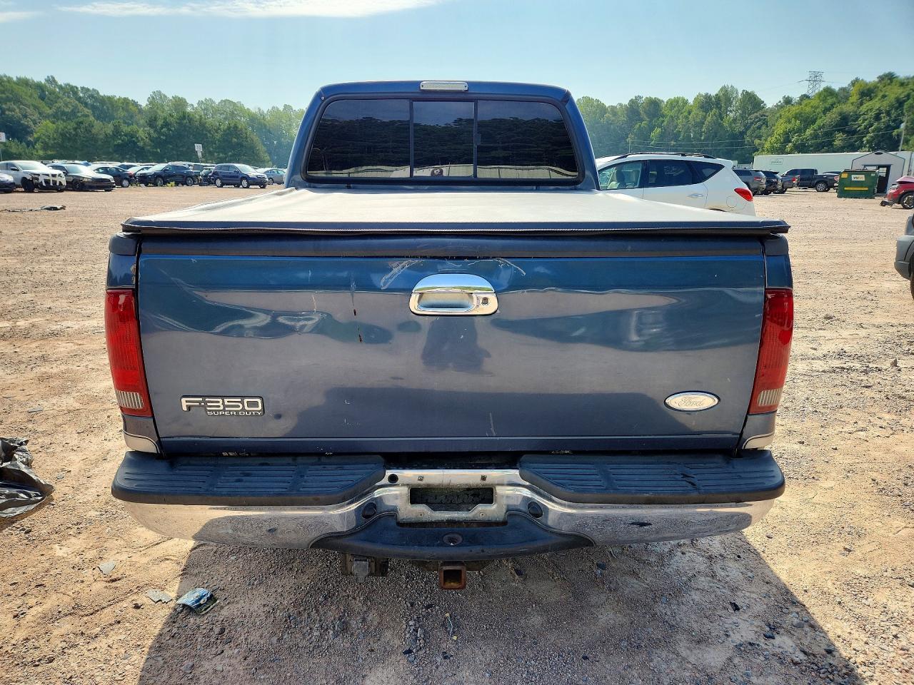 2004 Ford F350 Srw Super Duty Blue vin: 1FTSX30P74EA08303