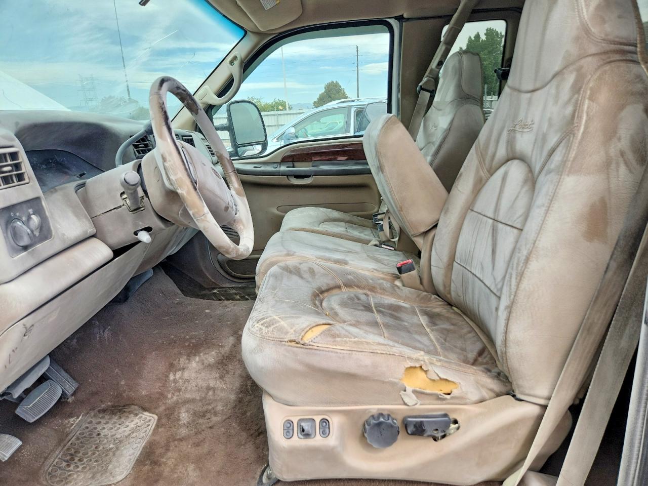 2000 Ford F350 Srw Super Duty White vin: 1FTSX30S0YEB29930