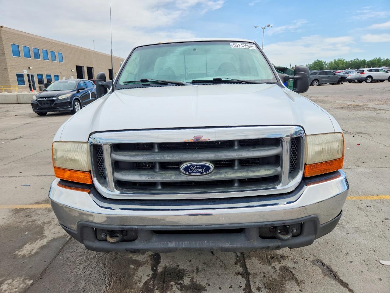 2000 Ford F350 Srw Super Duty White vin: 1FTSX30S0YEB29930