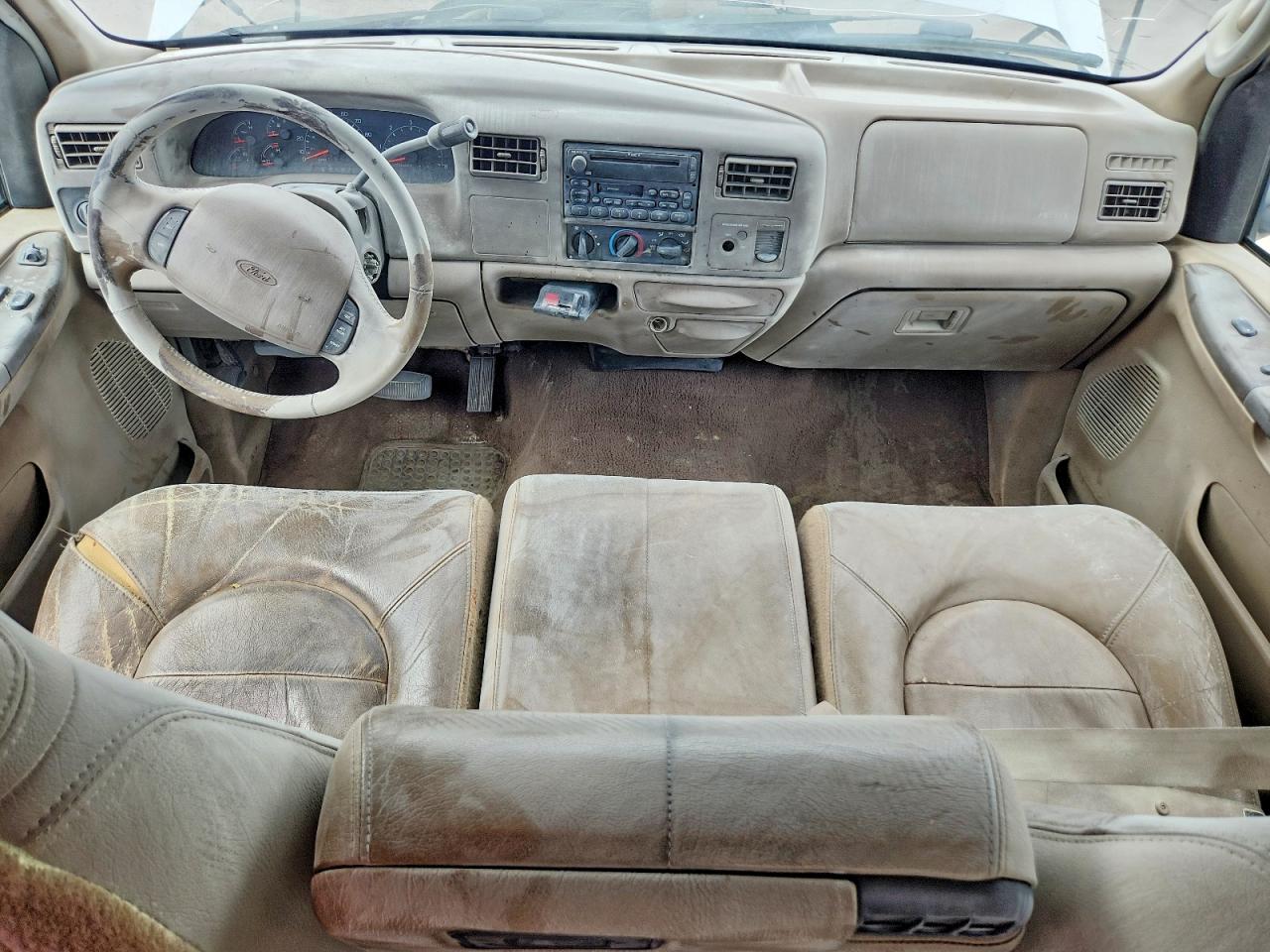 2000 Ford F350 Srw Super Duty White vin: 1FTSX30S0YEB29930