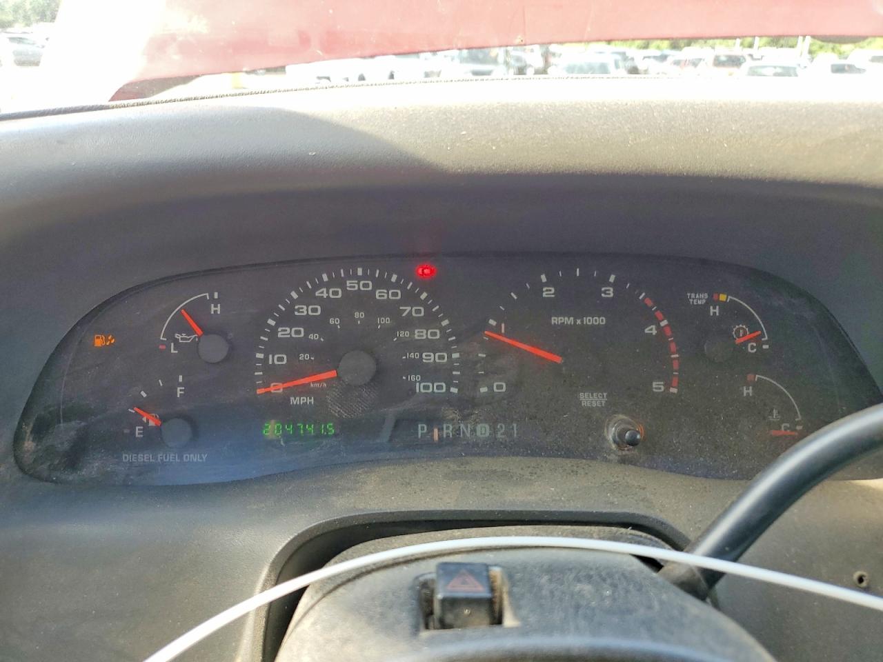 2002 Ford F350 Srw Super Duty Red vin: 1FTSX31F22EC03003