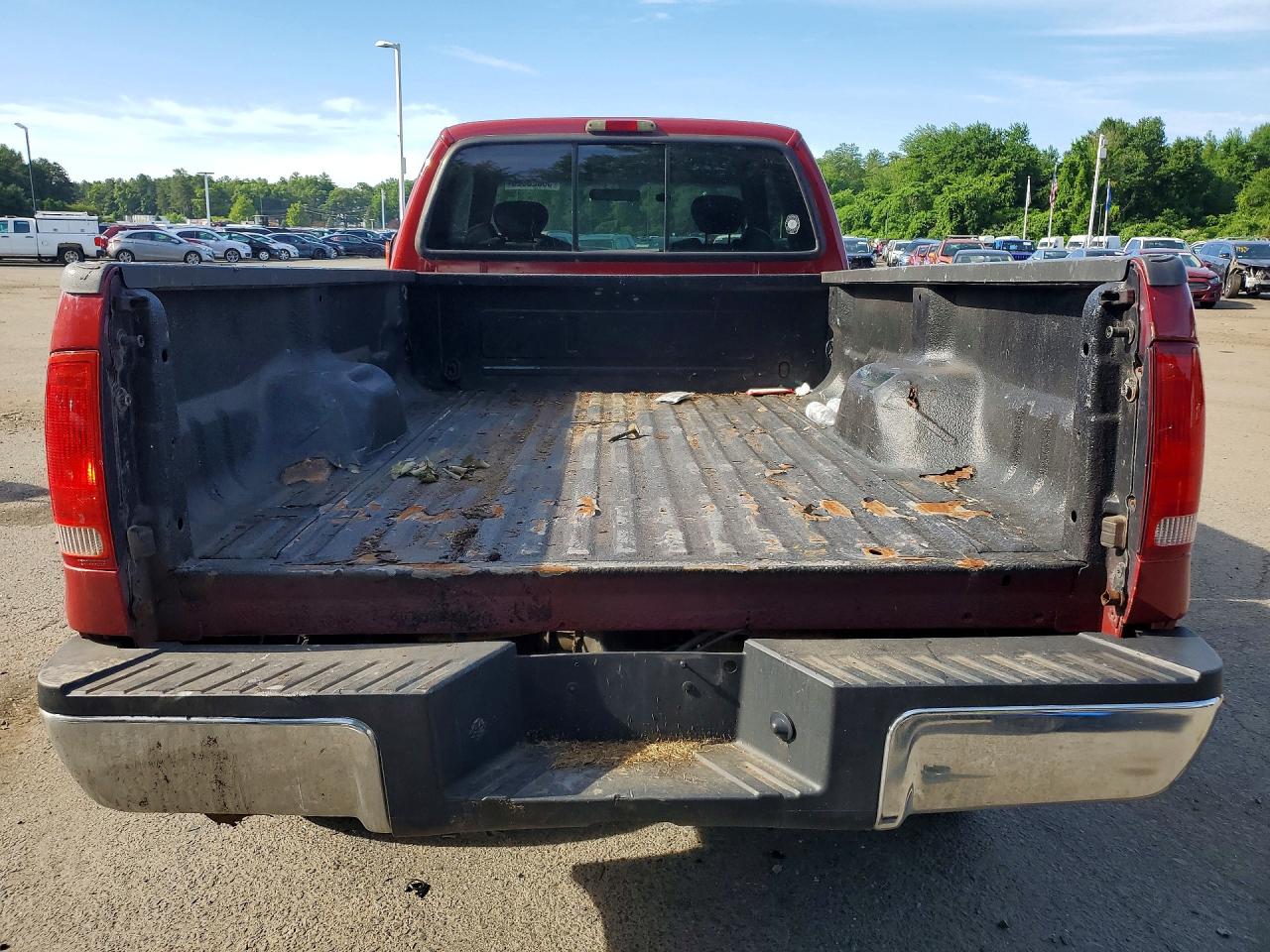 2002 Ford F350 Srw Super Duty Red vin: 1FTSX31F22EC03003