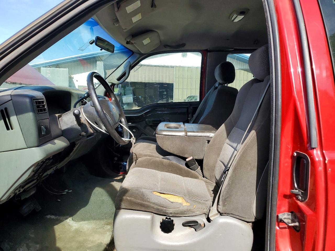 2002 Ford F350 Srw Super Duty Red vin: 1FTSX31F22EC03003