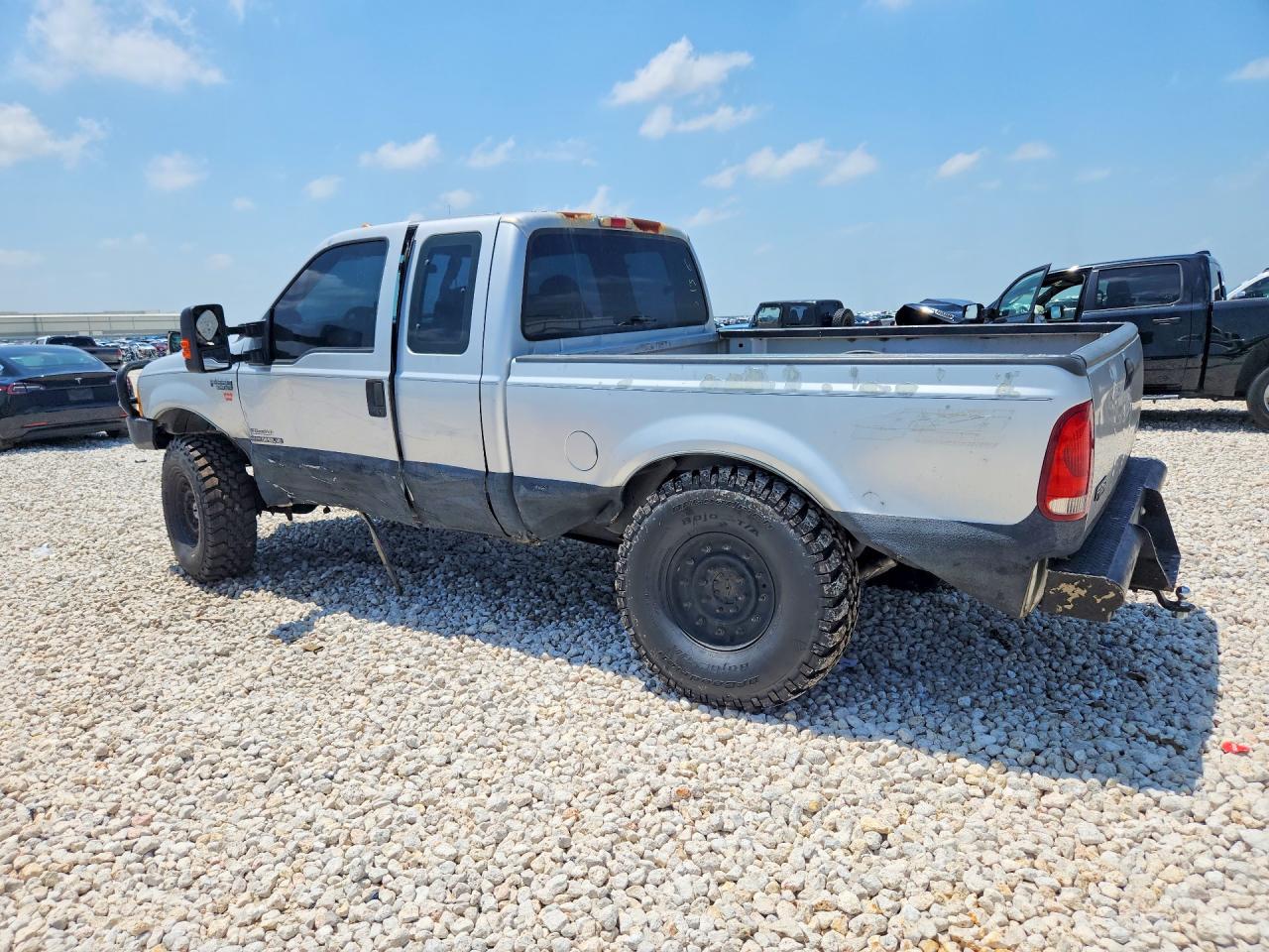 1999 Ford F350 Srw Super Duty Silver vin: 1FTSX31F2XEC18866