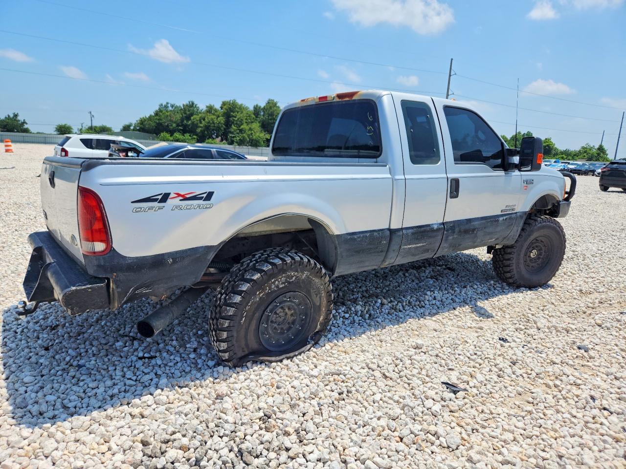 1999 Ford F350 Srw Super Duty Silver vin: 1FTSX31F2XEC18866