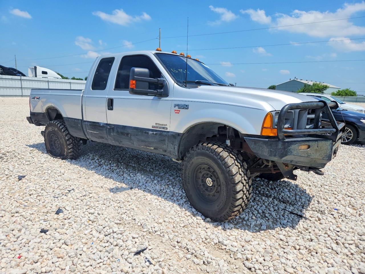 1999 Ford F350 Srw Super Duty Silver vin: 1FTSX31F2XEC18866