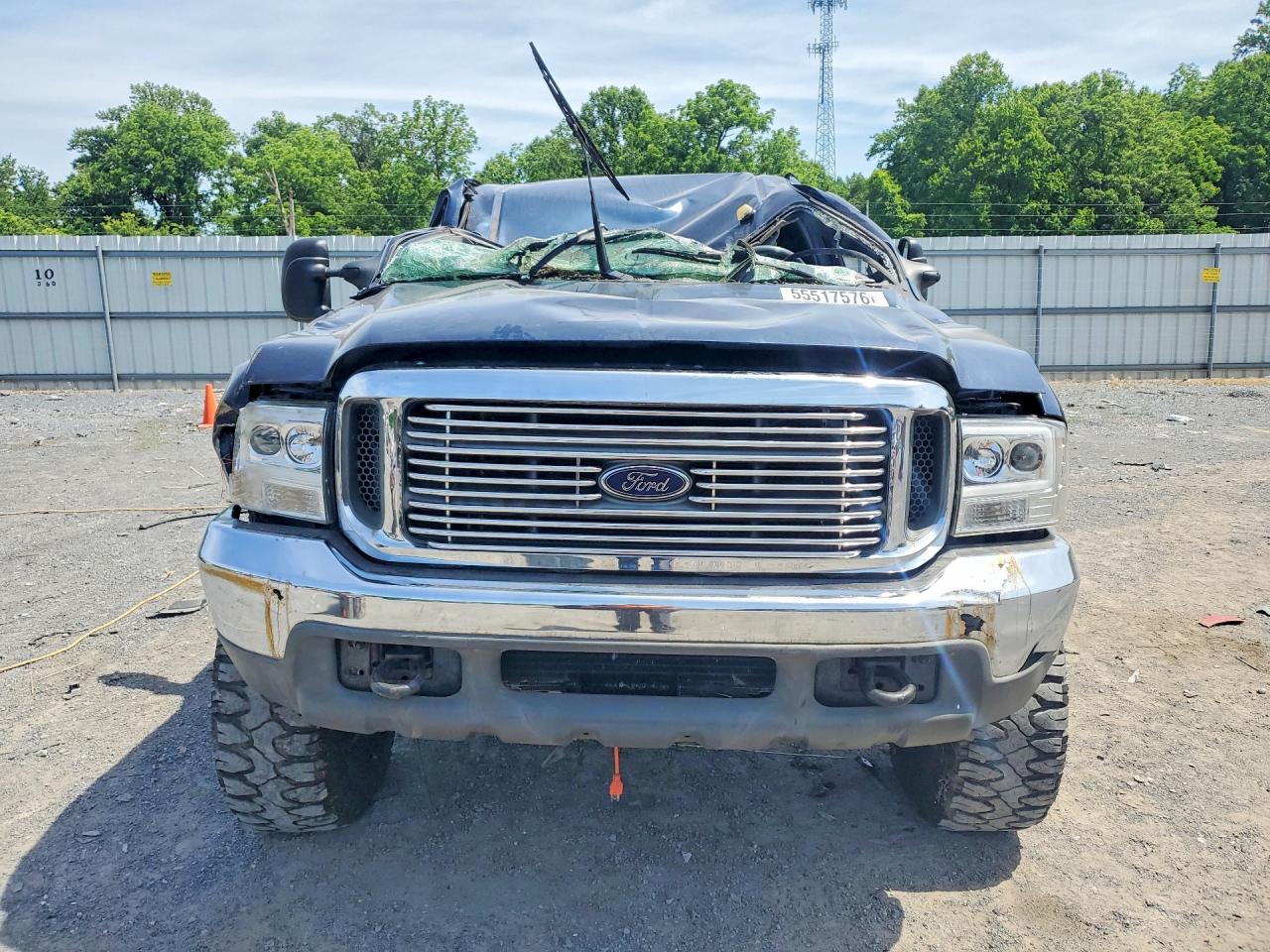 2002 Ford F350 Srw Super Duty Blue vin: 1FTSX31F52EA25166